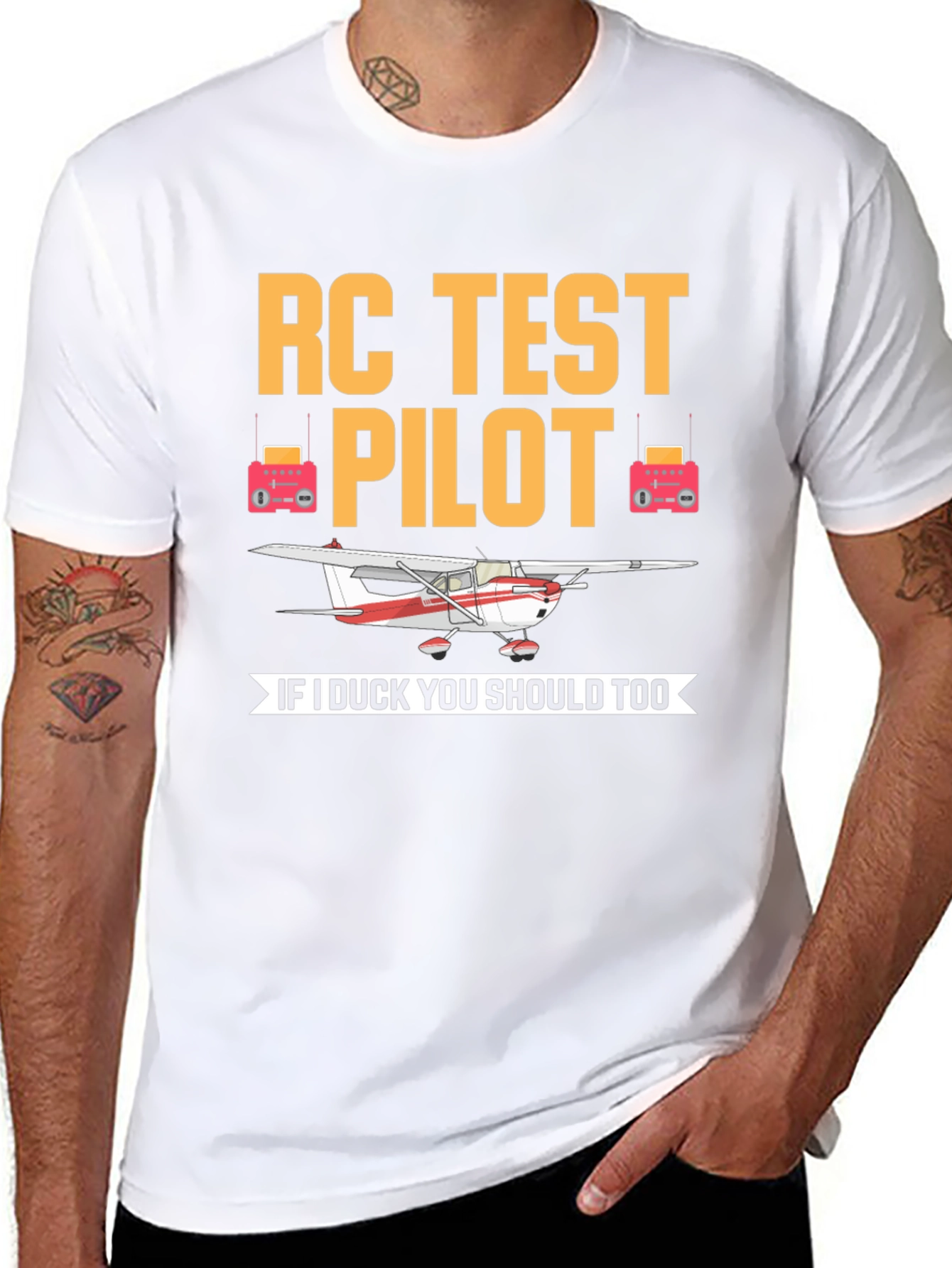 RC Test Pilot T-Shirt - Funny Aviation Apparel