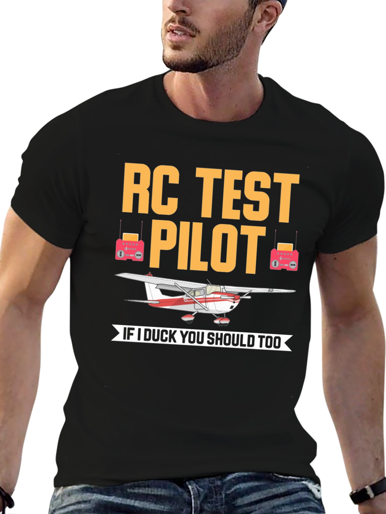 RC Test Pilot T-Shirt - Funny Aviation Apparel