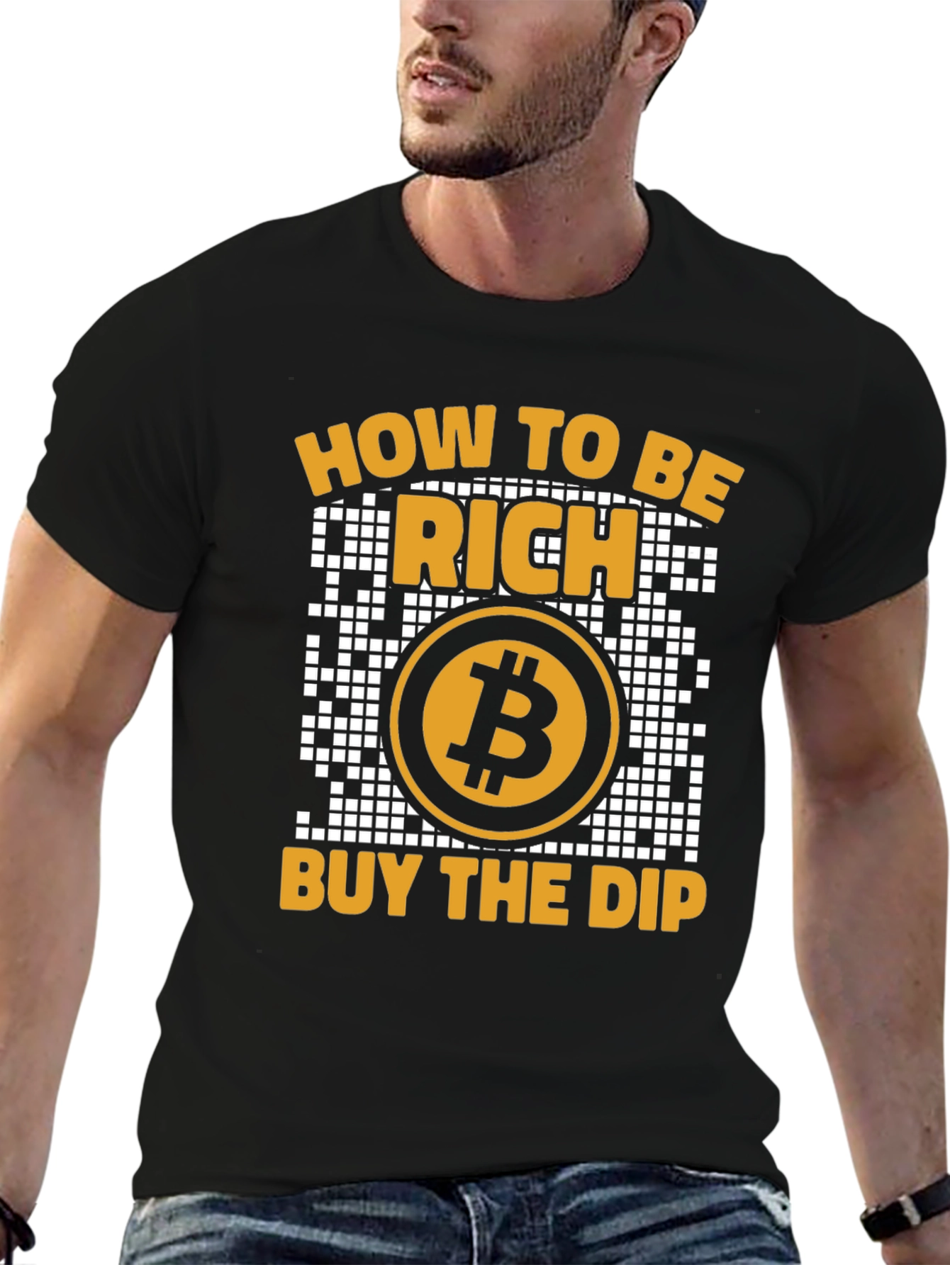 Bitcoin Crypto Investor T-Shirt - Buy the Dip