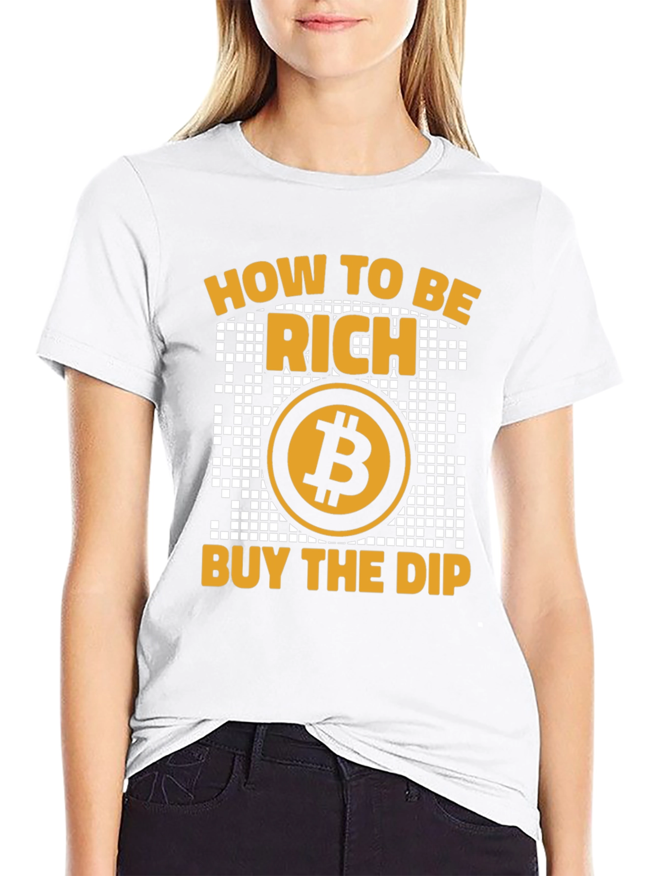 Bitcoin Crypto Investor T-Shirt - Buy the Dip