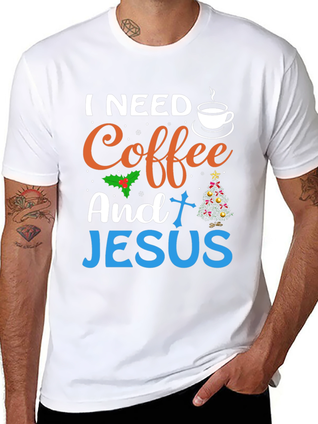 I Need Coffee And Jesus T-Shirt