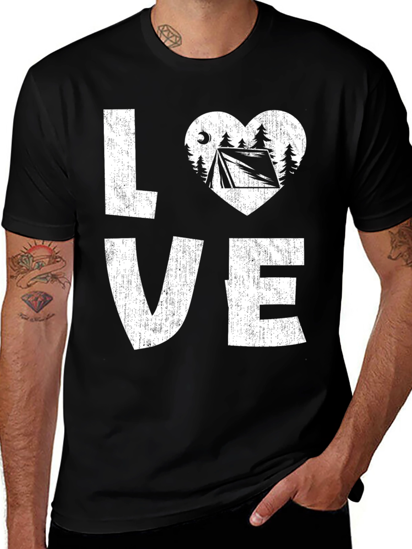 Camping Love Graphic T-Shirt