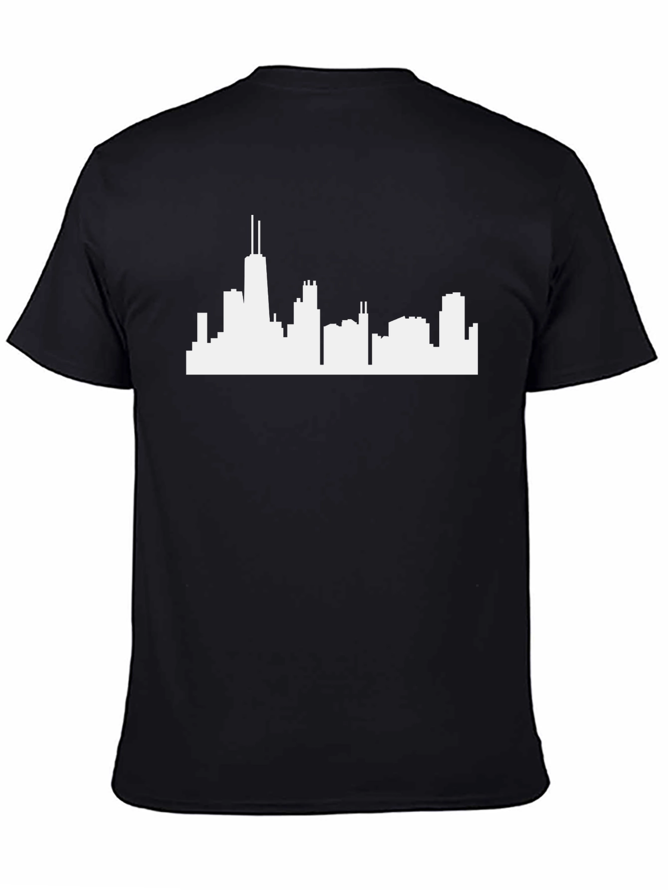 Chicago Skyline Graphic Tee - Classic Cityscape T-Shirt