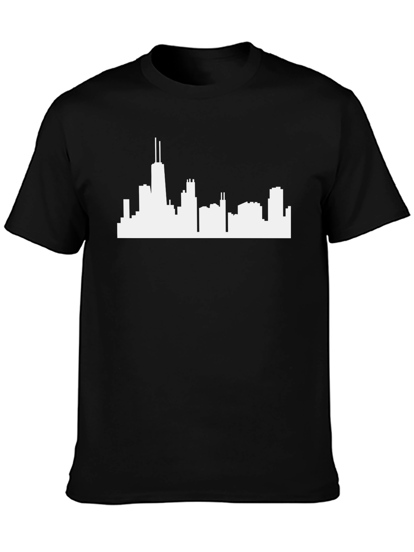 Chicago Skyline Graphic Tee - Classic Cityscape T-Shirt