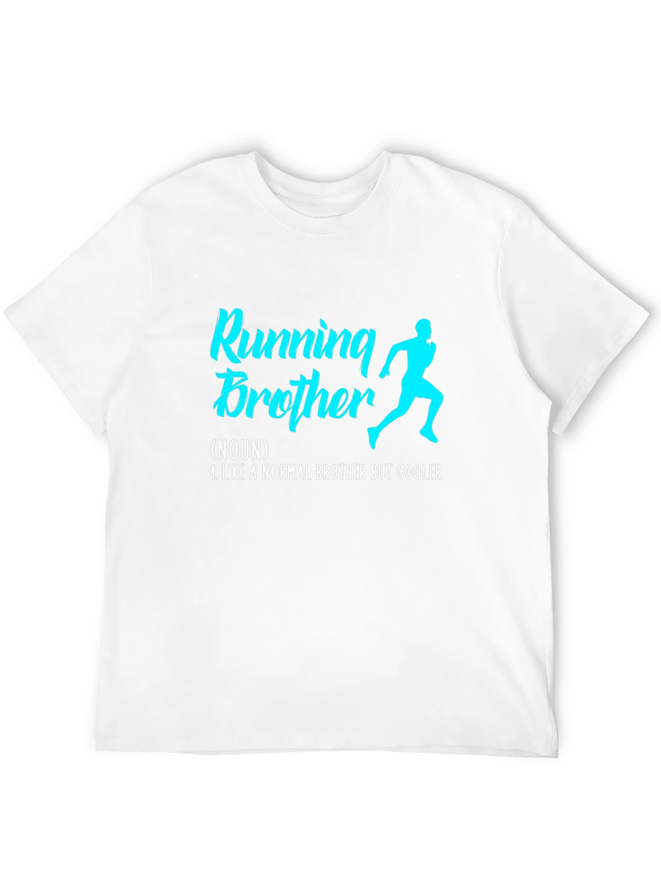 Running Brother Graphic Tee - Cool Brother Gift