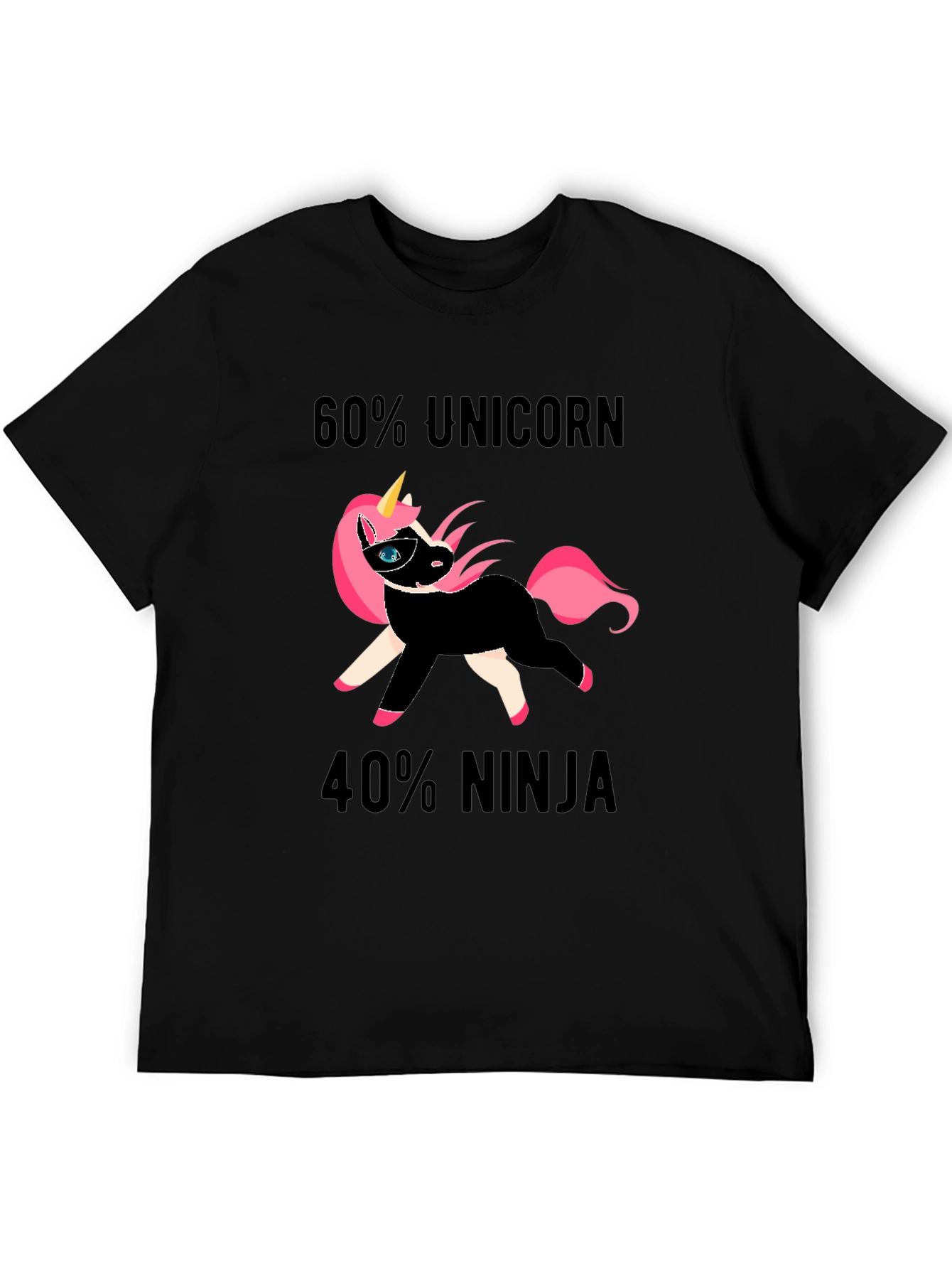 Unicorn Ninja Graphic T-Shirt