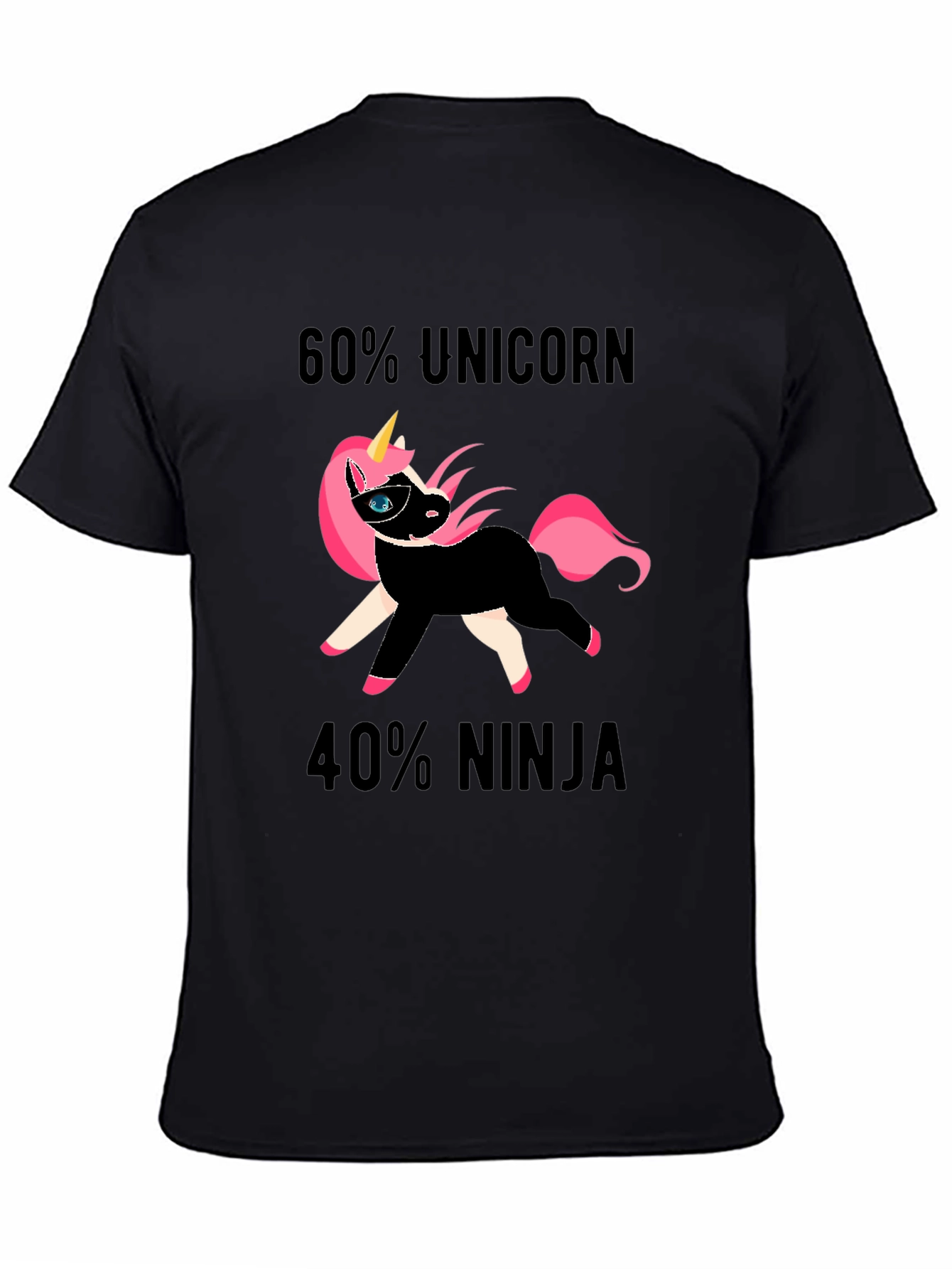 Unicorn Ninja Graphic T-Shirt