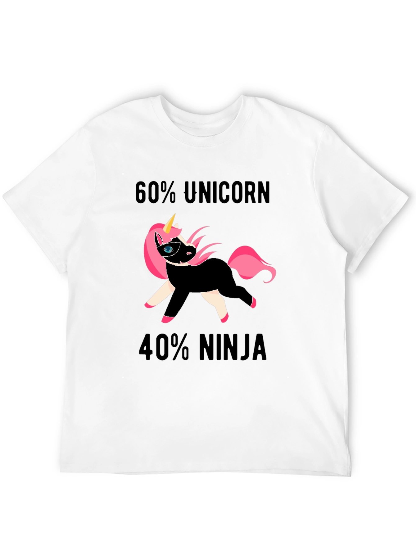 Unicorn Ninja Graphic T-Shirt