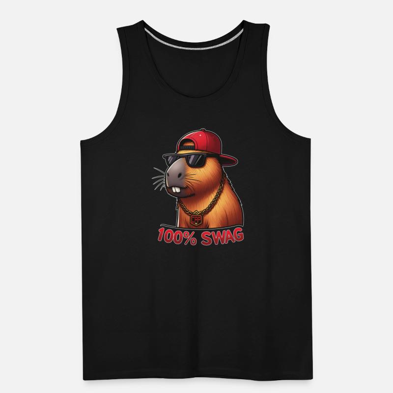 100% Swag Capybara - Cool Capybara with Sunglasses
