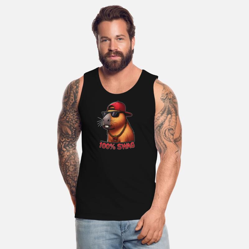 100% Swag Capybara - Cool Capybara with Sunglasses