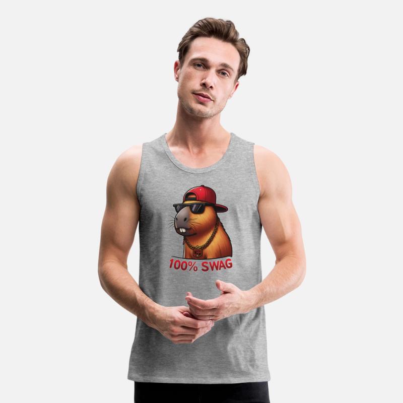 100% Swag Capybara - Cool Capybara with Sunglasses