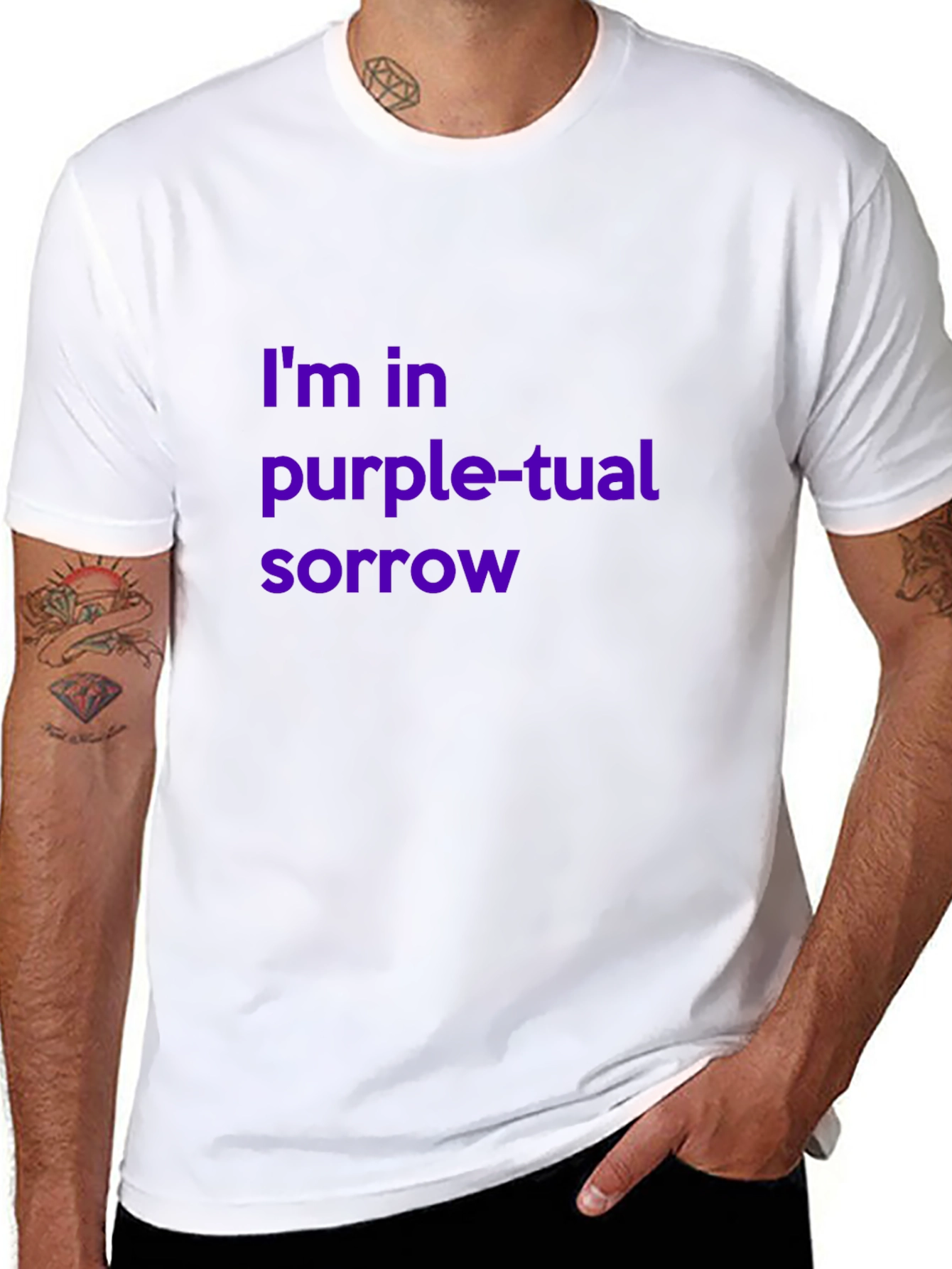 Purple Sorrow Tee - Classic Fit