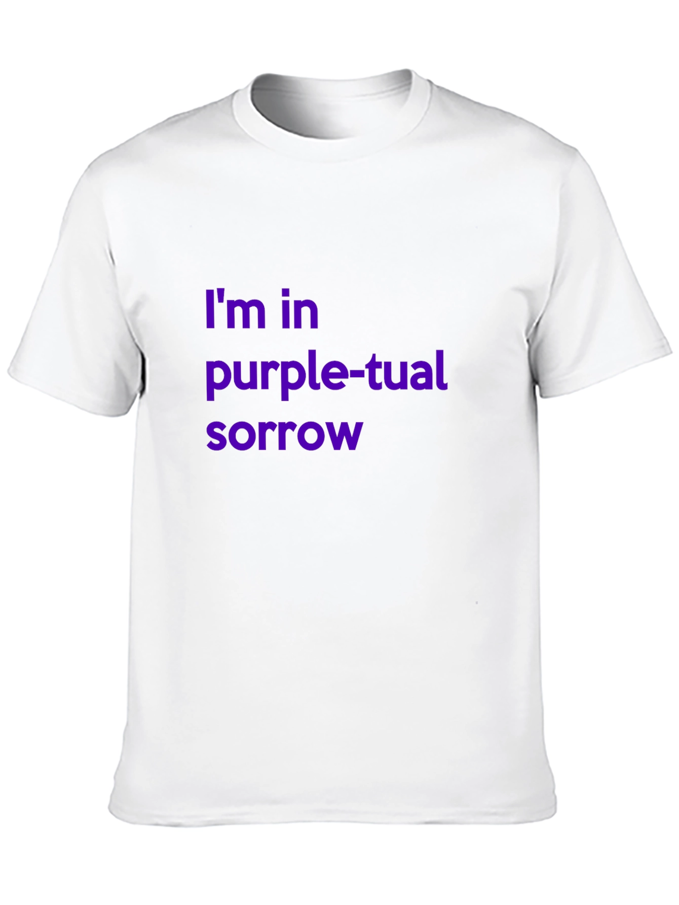 Purple Sorrow Tee - Classic Fit