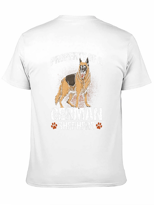 German Shepherd Dog Owner T-Shirt - Property Of A Shepherd