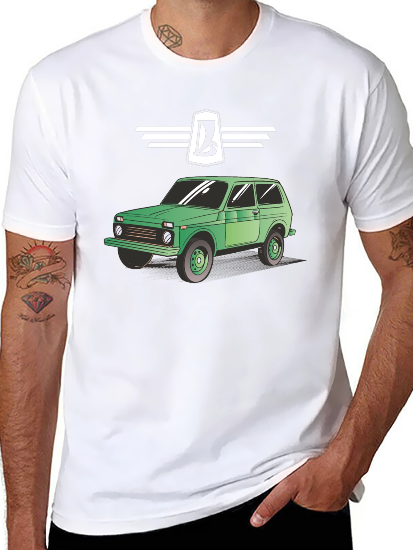 Lada Niva T-Shirt - Classic Off-Road Vehicle Tee