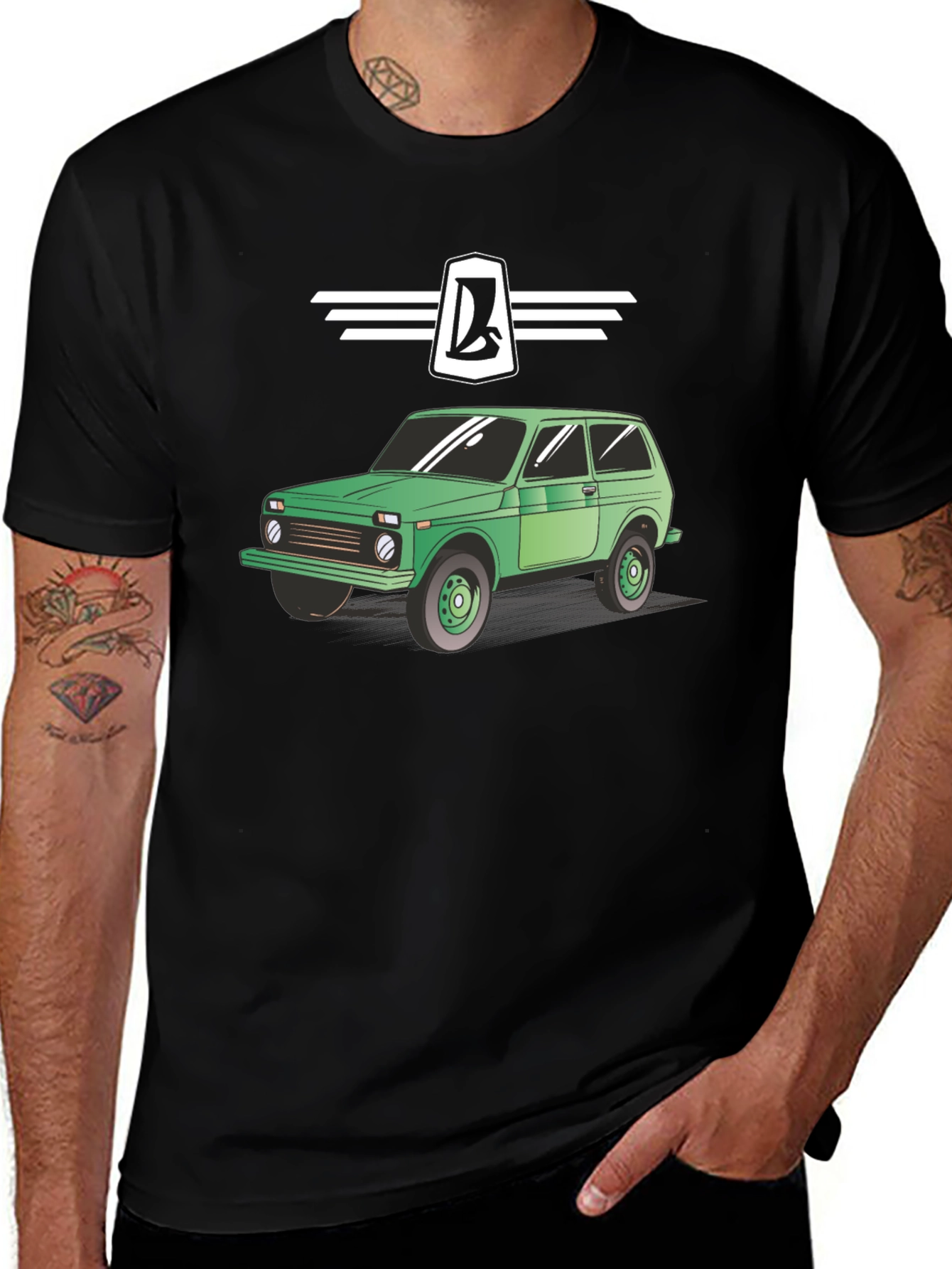 Lada Niva T-Shirt - Classic Off-Road Vehicle Tee