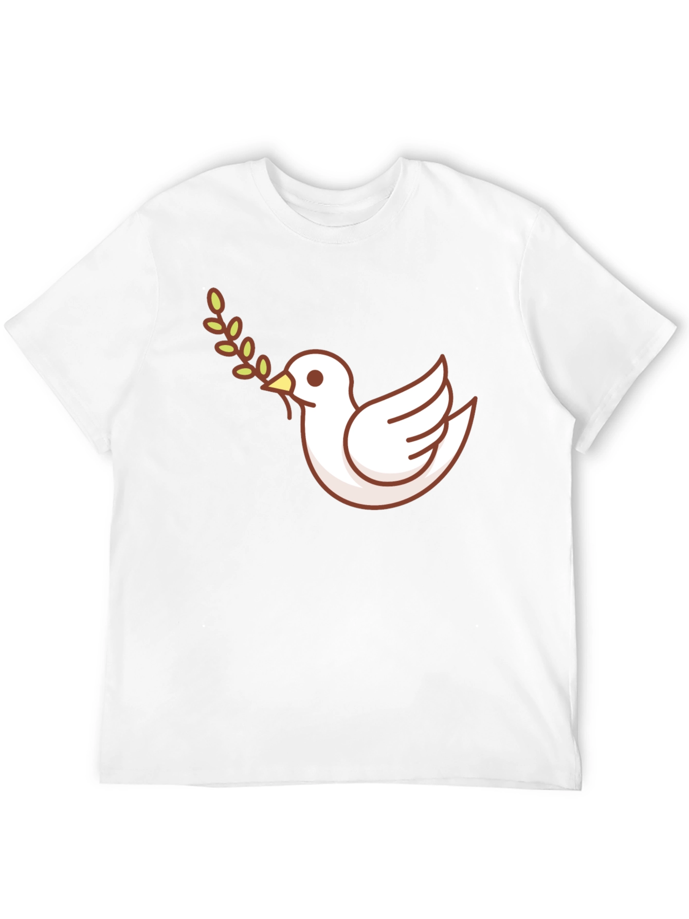 Peace Dove Graphic T-Shirt - Black