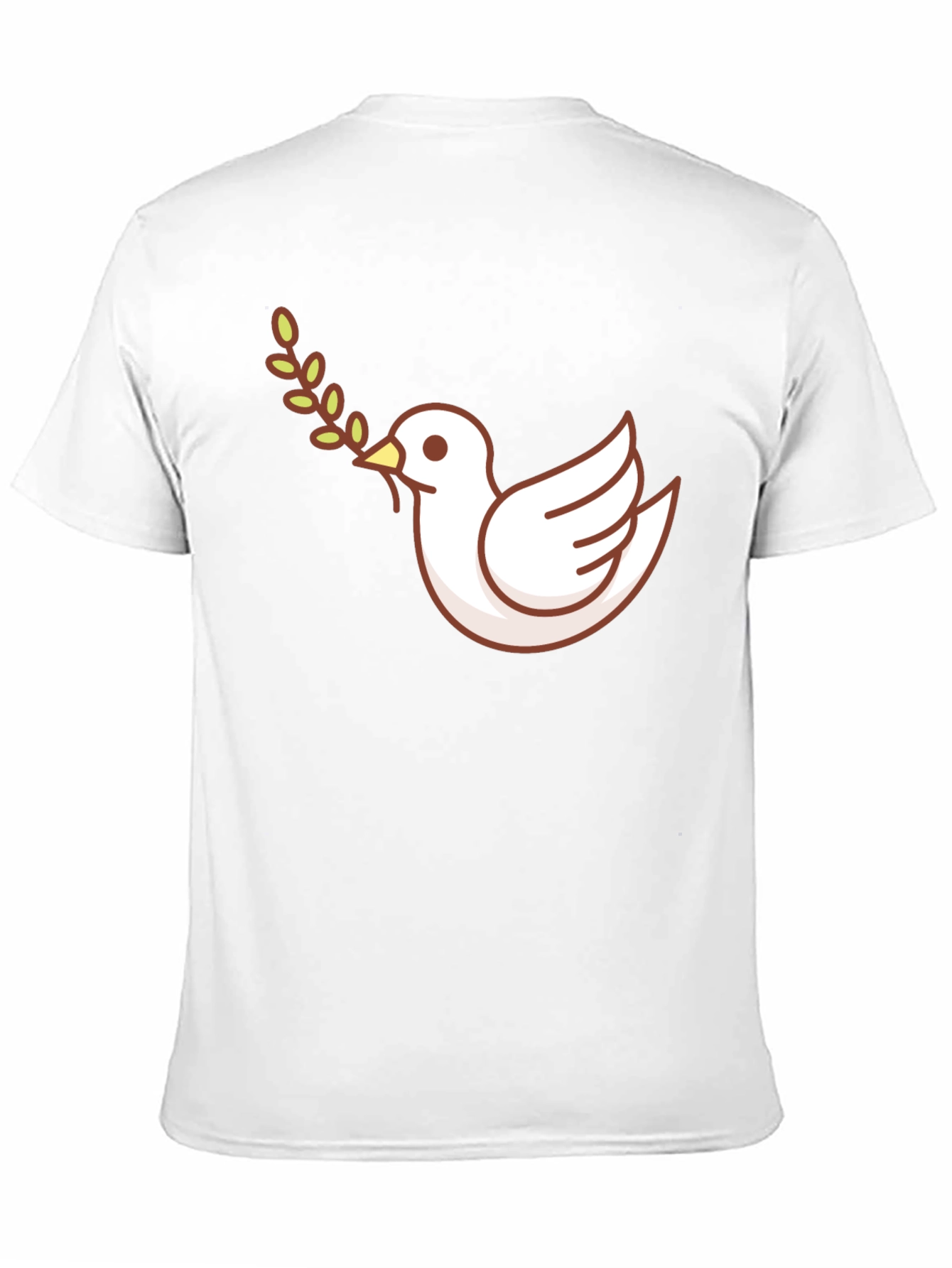 Peace Dove Graphic T-Shirt - Black