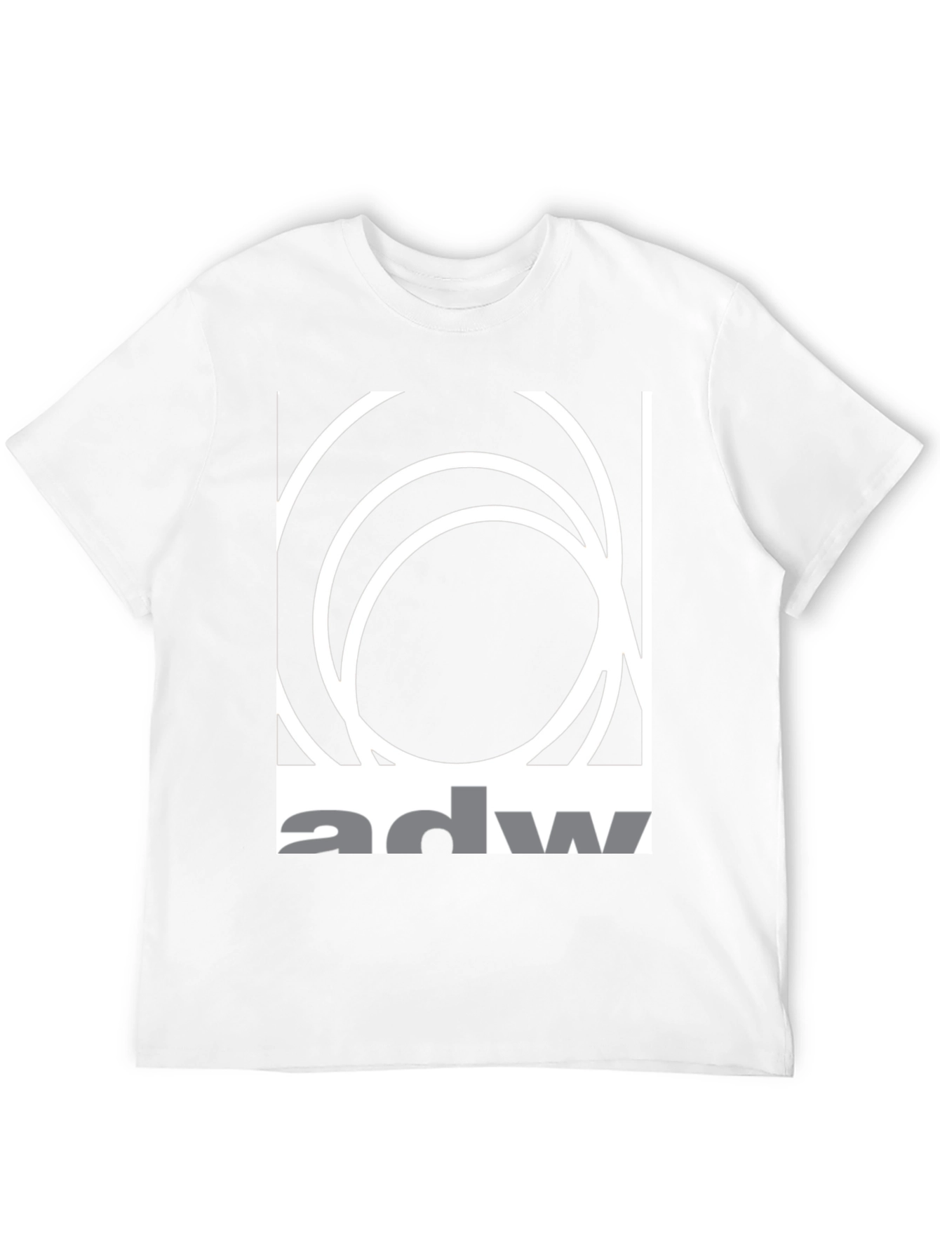 Abstract Circle Graphic Tee - Modern Design