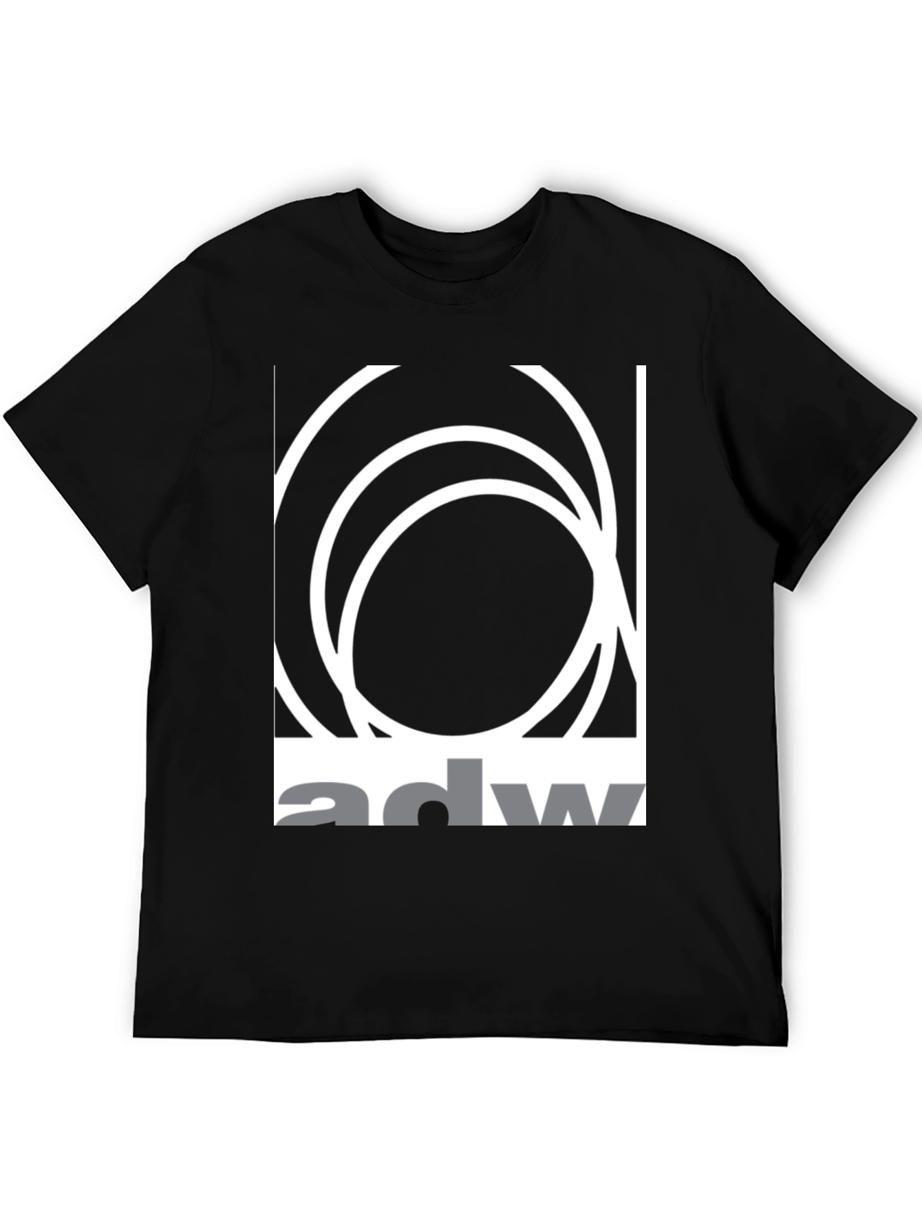 Abstract Circle Graphic Tee - Modern Design