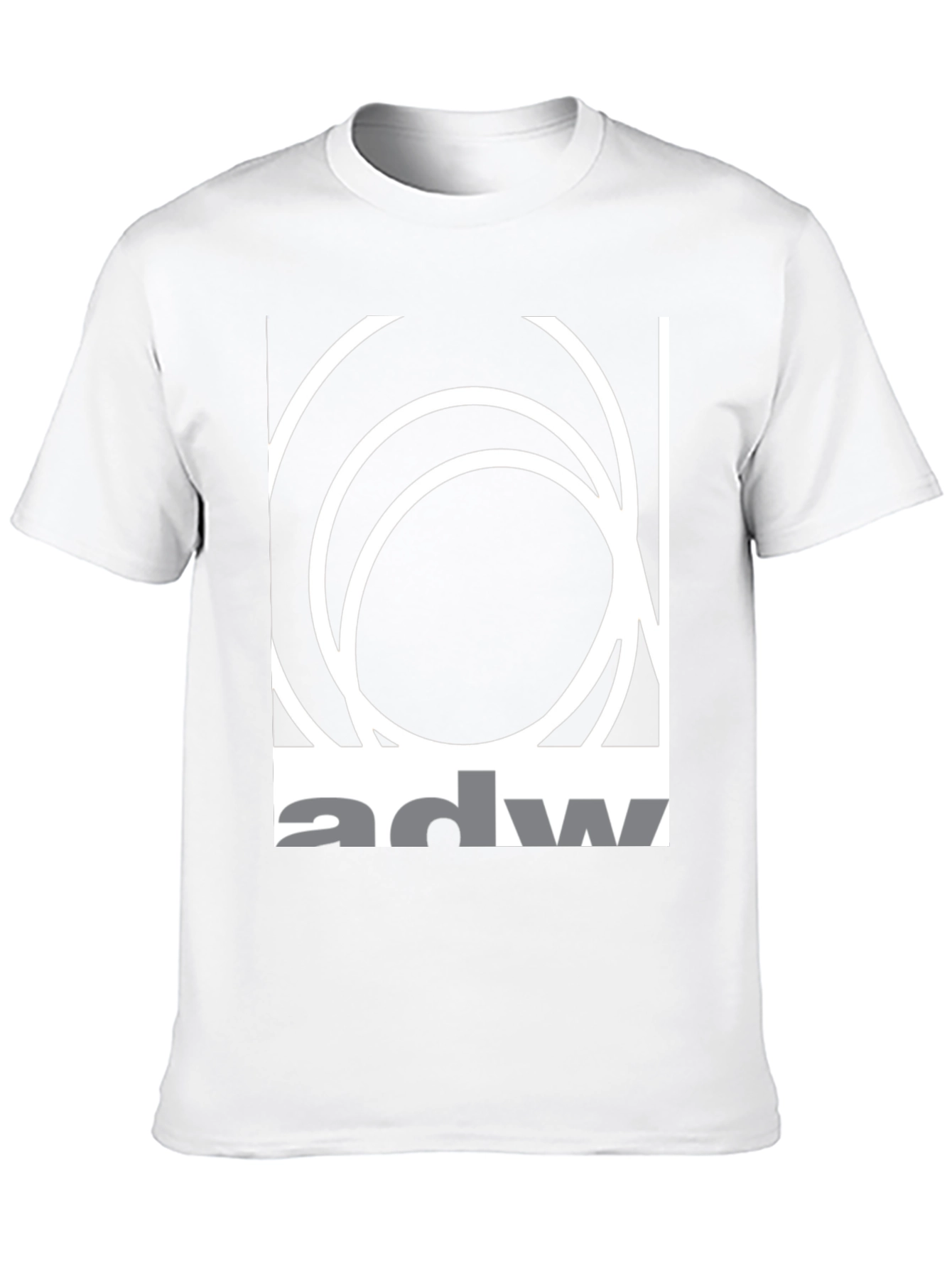 Abstract Circle Graphic Tee - Modern Design