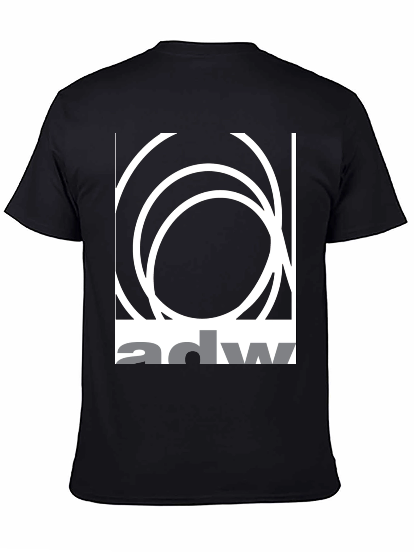 Abstract Circle Graphic Tee - Modern Design