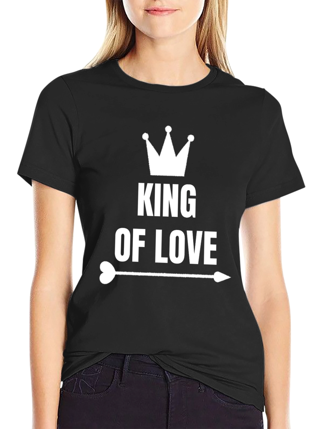 King of Love Graphic T-Shirt - Mens Tee