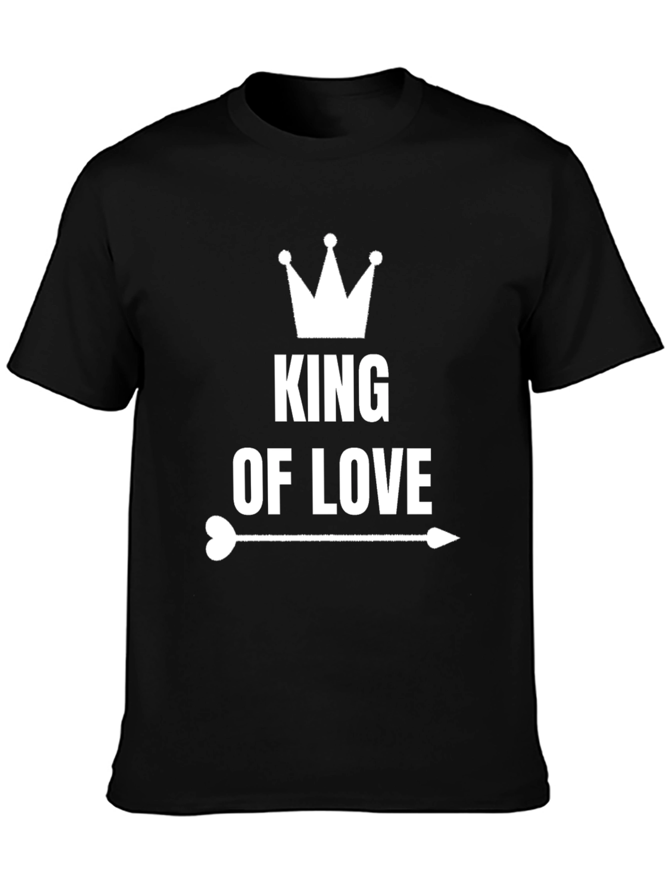 King of Love Graphic T-Shirt - Mens Tee