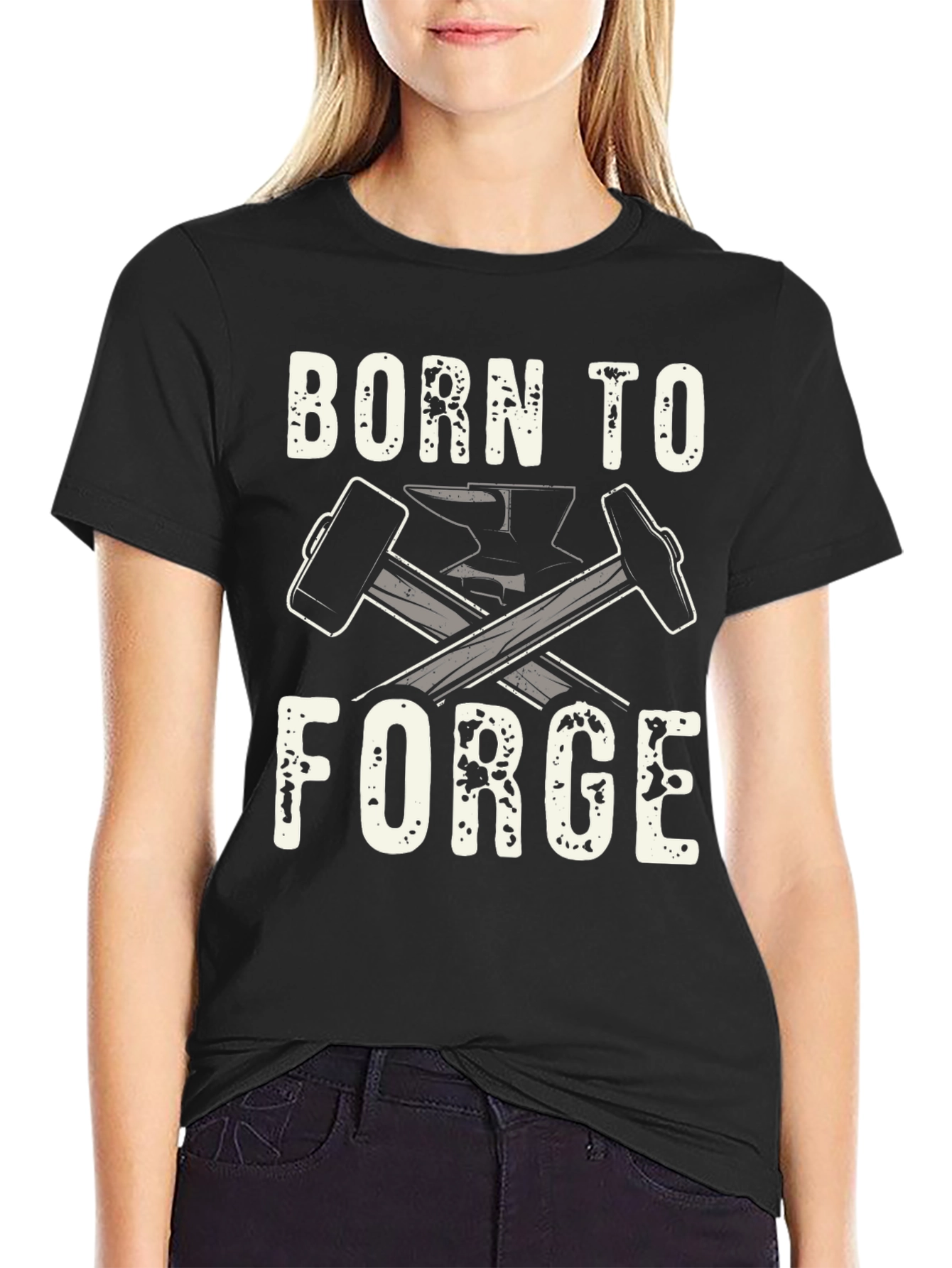 Born to Forge Black T-Shirt