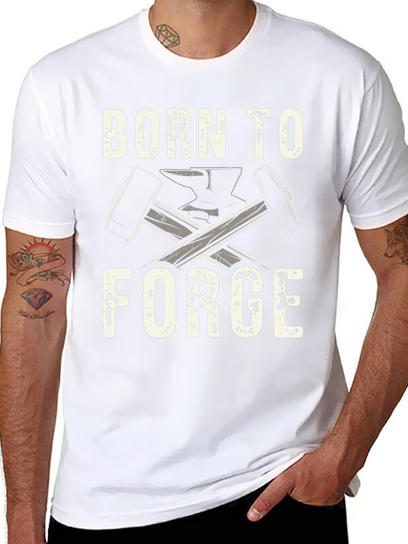 Born to Forge Black T-Shirt