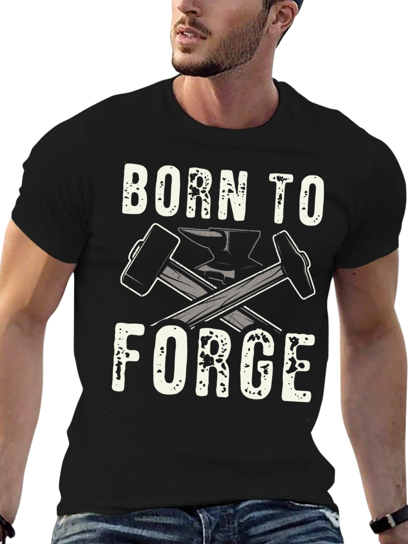 Born to Forge Black T-Shirt