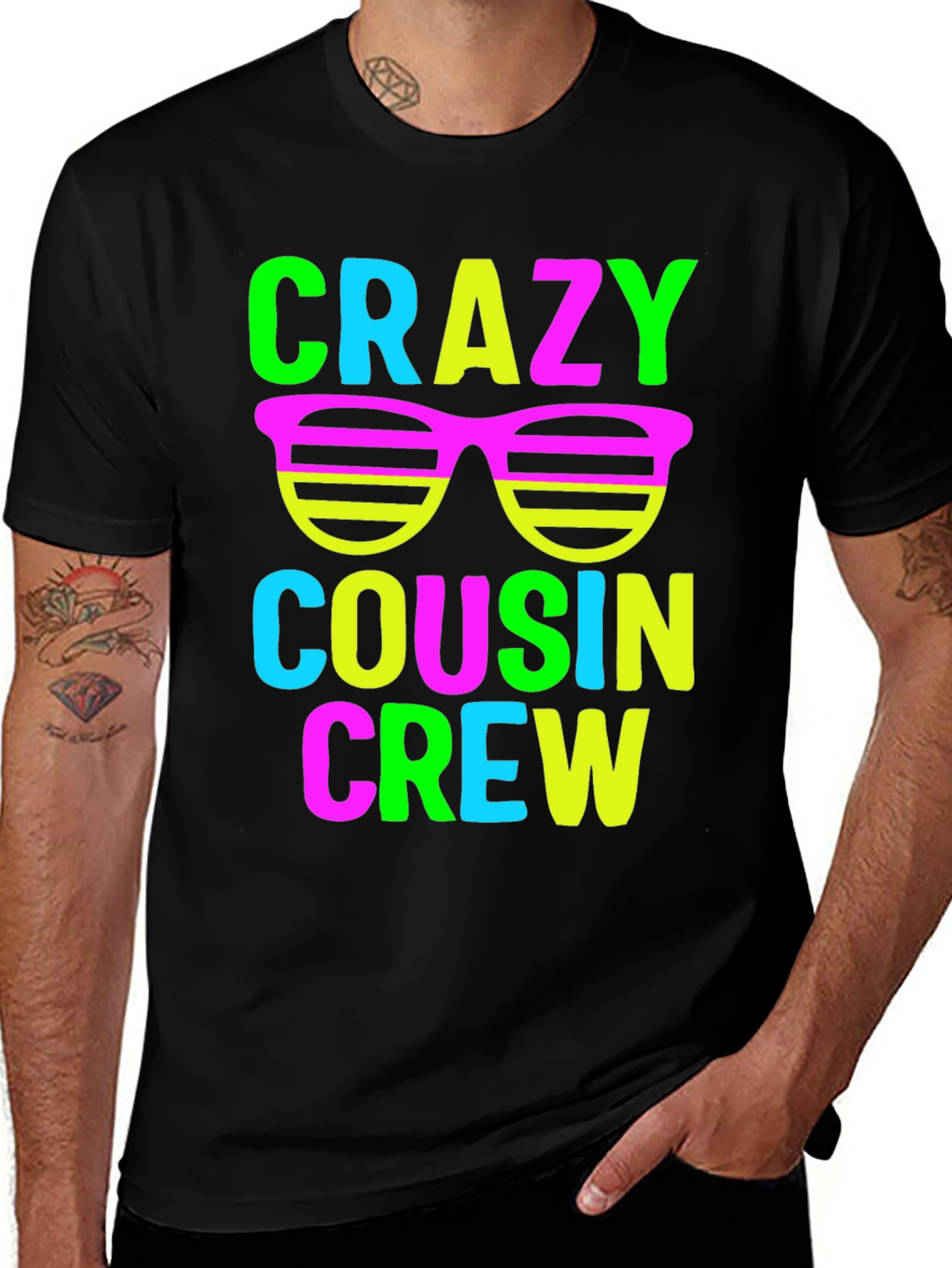 Crazy Cousin Crew Graphic Tee