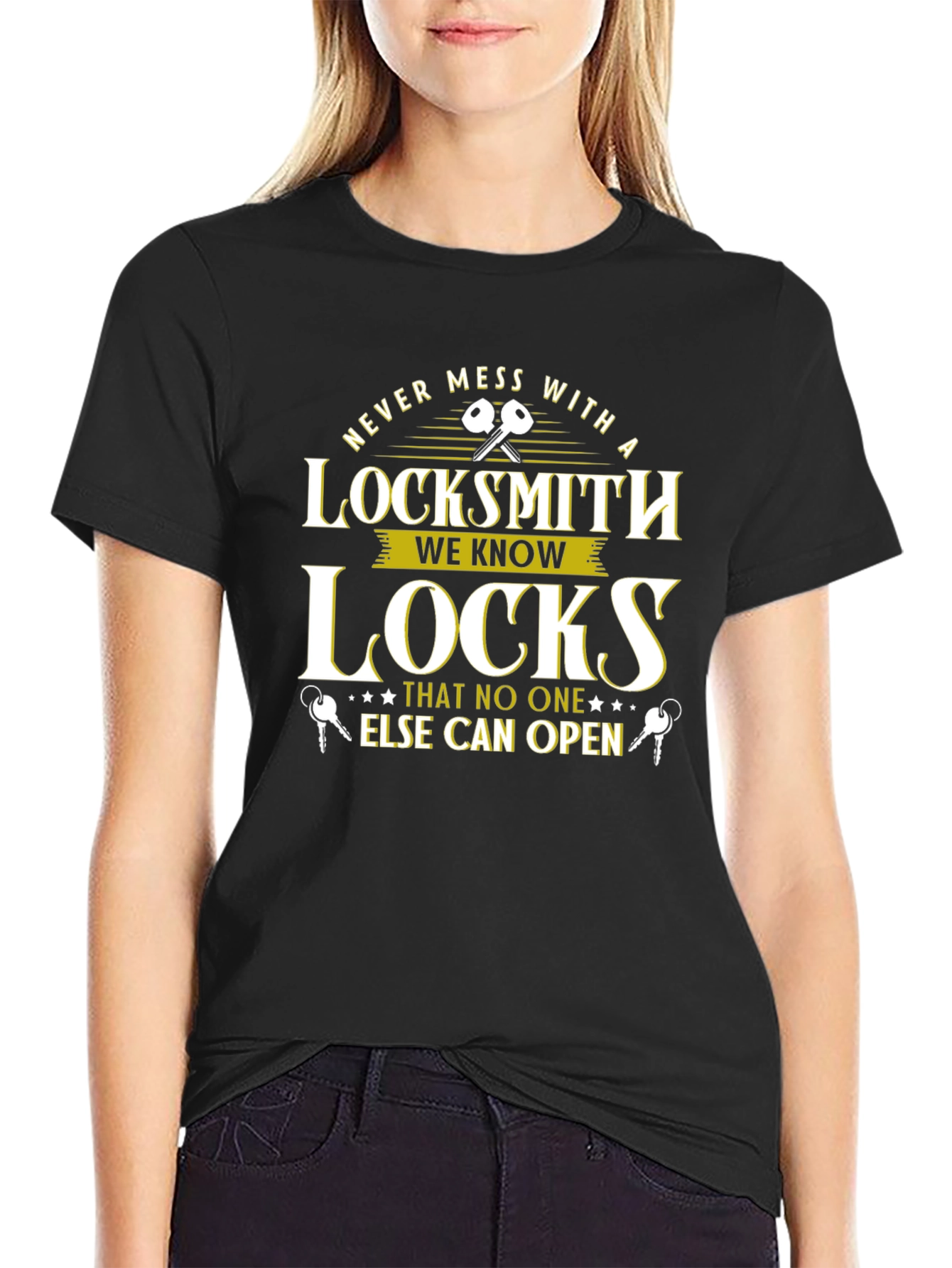 Never Mess With a Locksmith T-Shirt