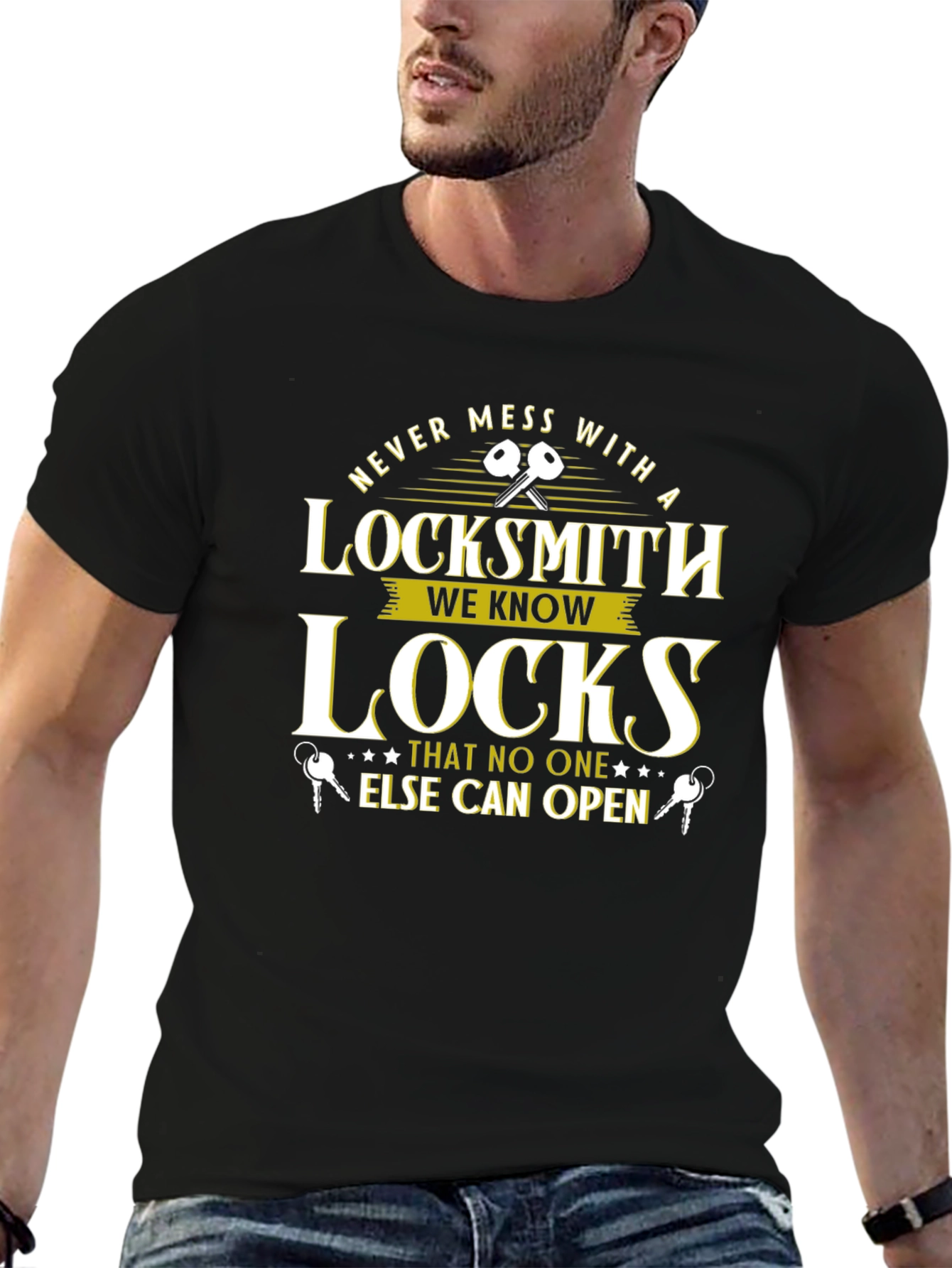 Never Mess With a Locksmith T-Shirt