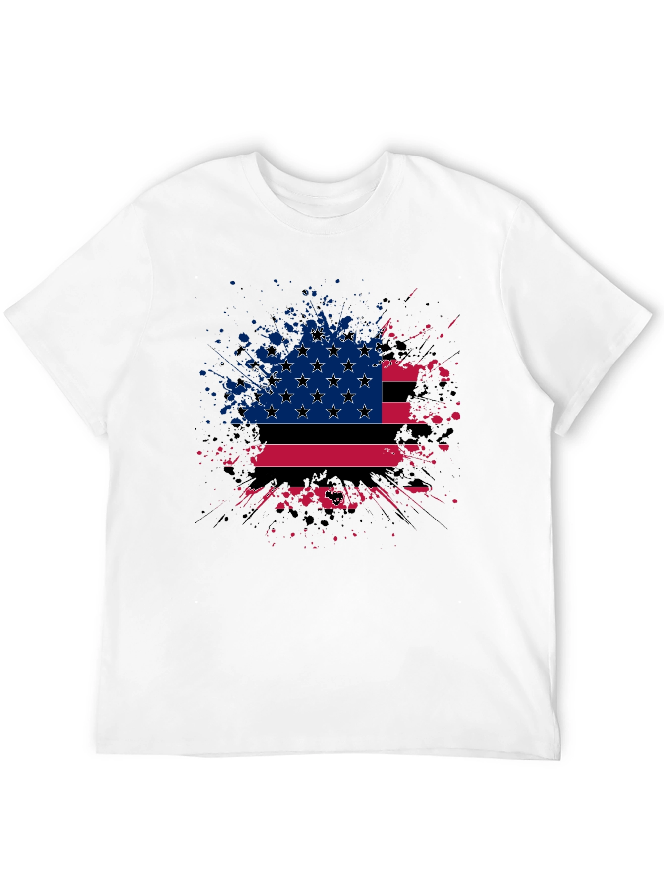 Patriotic Splash Graphic Tee