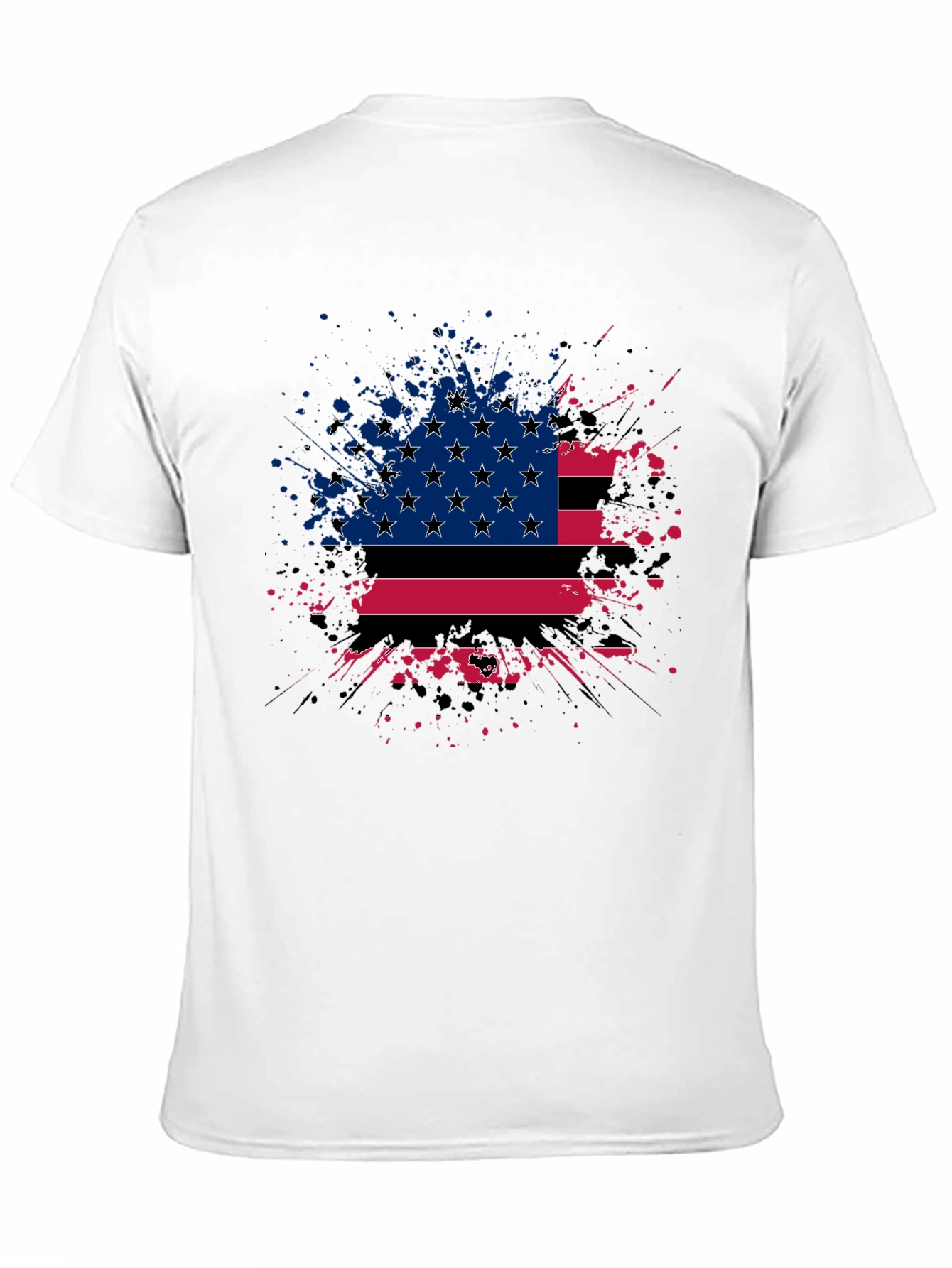 Patriotic Splash Graphic Tee