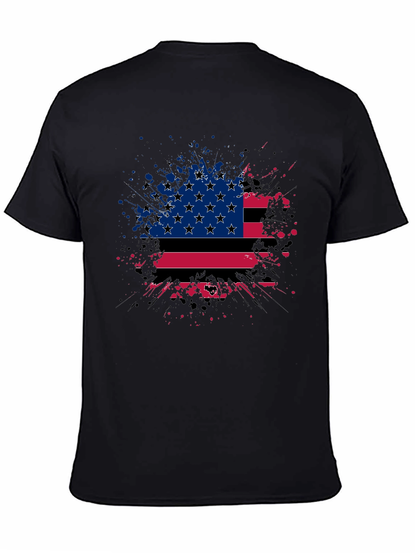 Patriotic Splash Graphic Tee