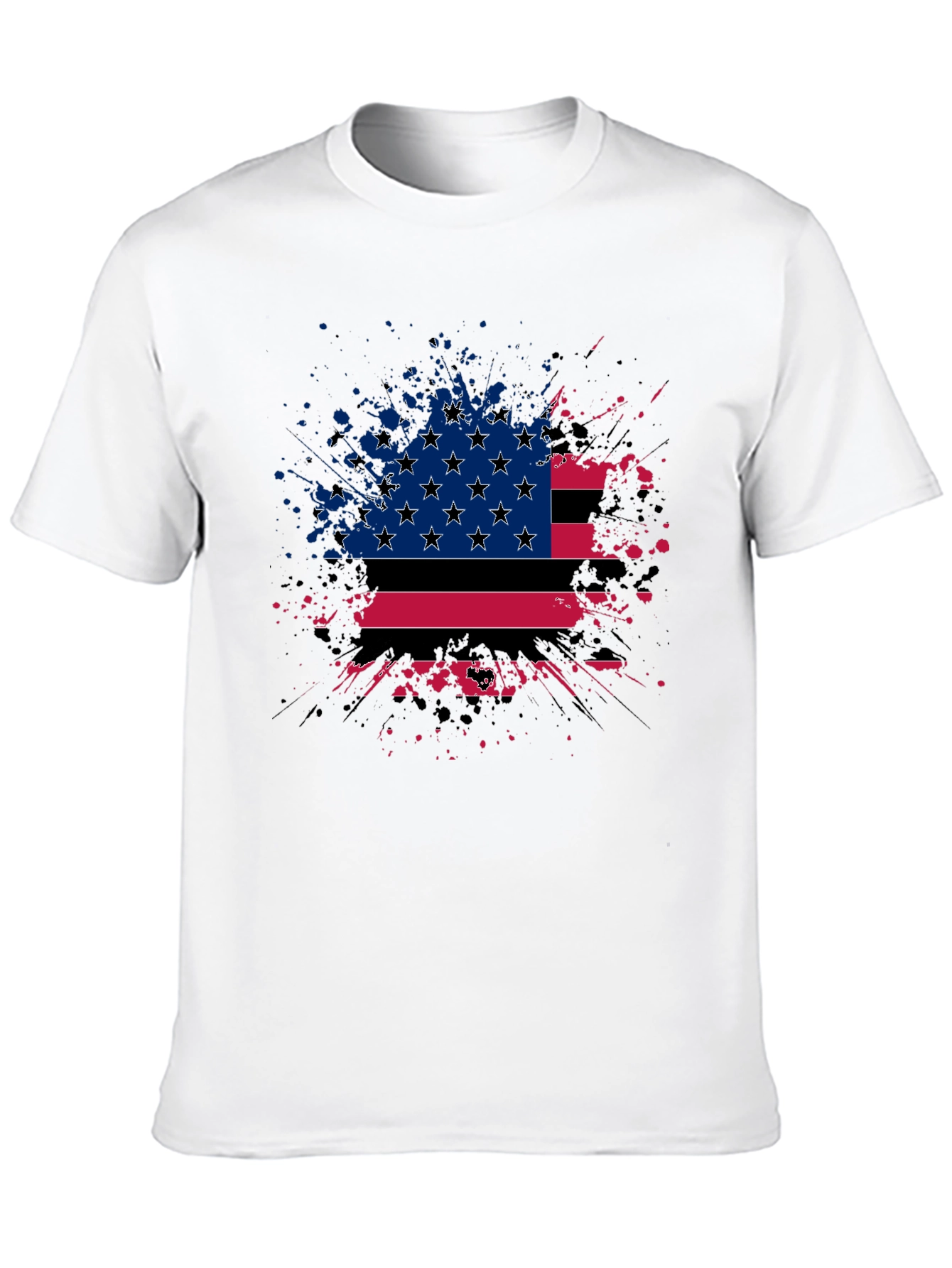 Patriotic Splash Graphic Tee