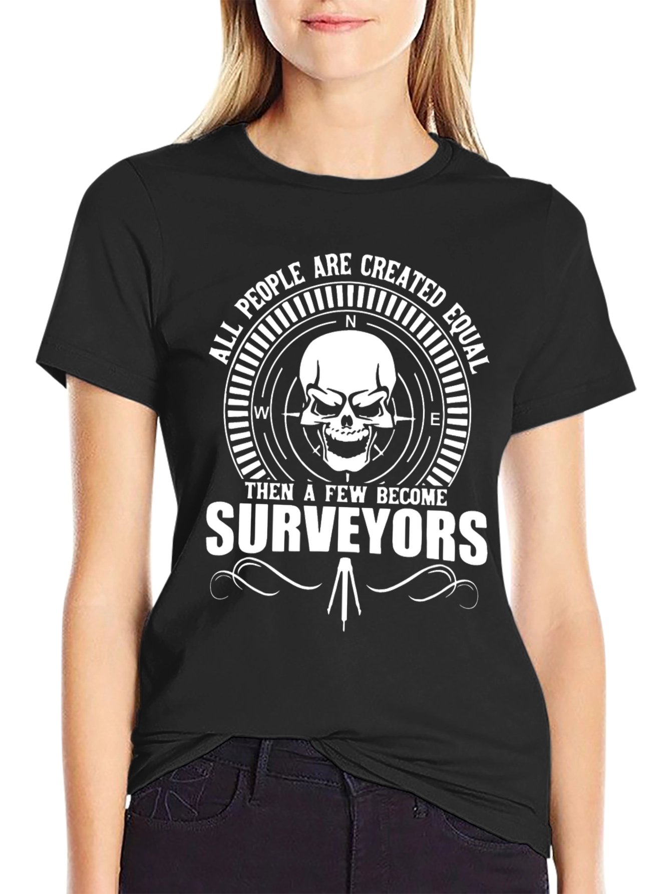 Surveyor Skull T-Shirt