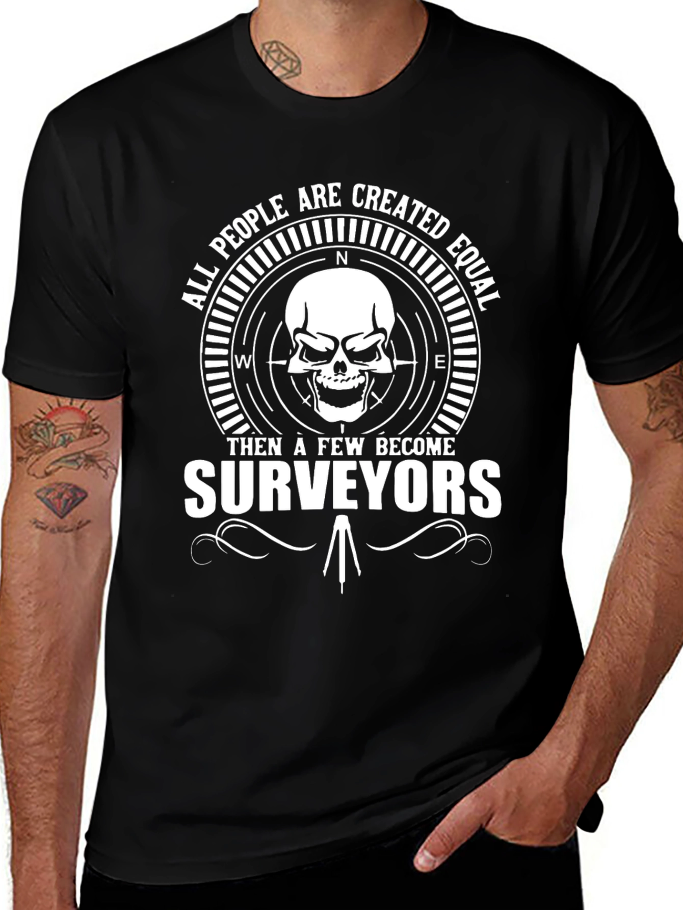 Surveyor Skull T-Shirt