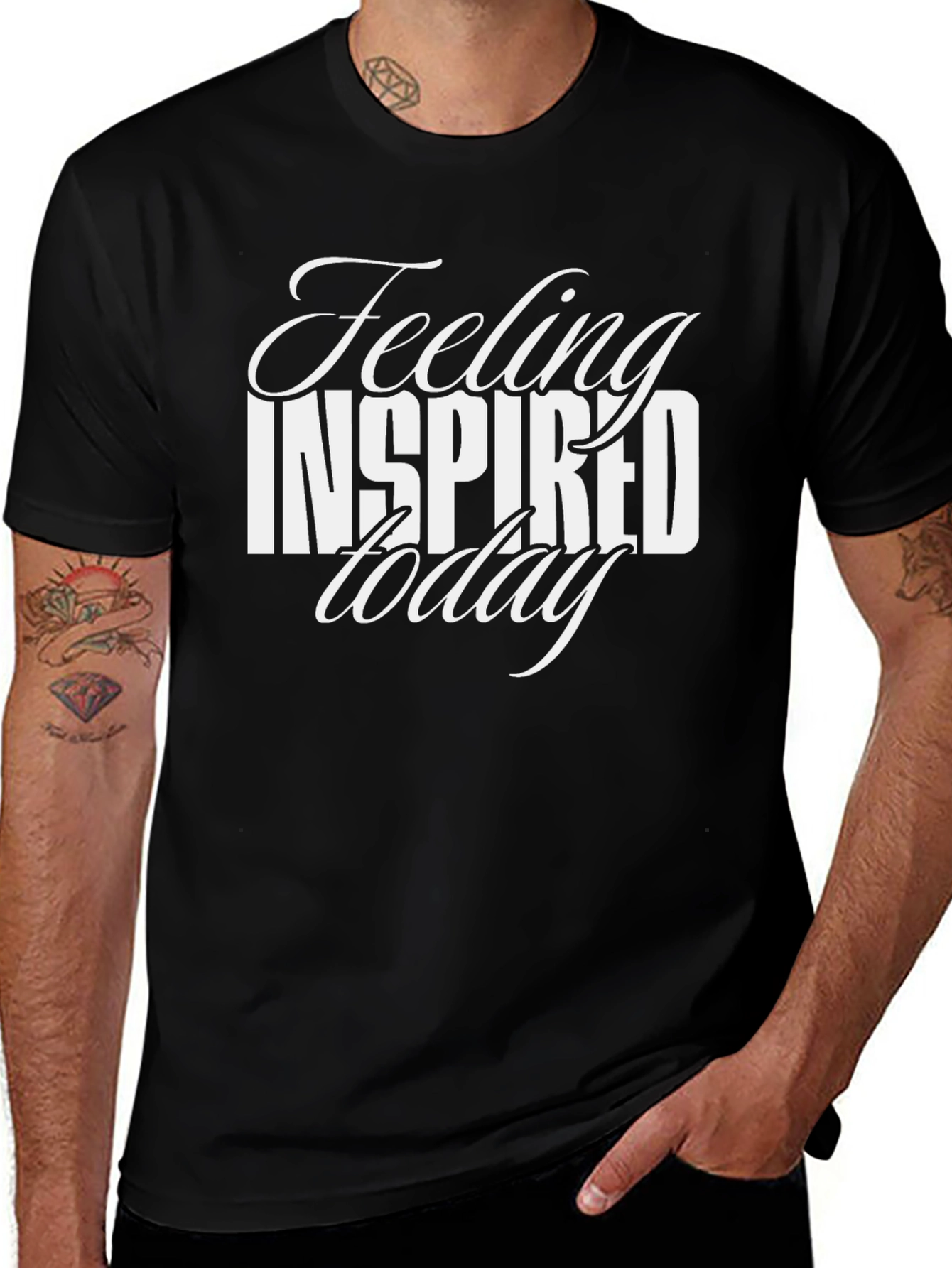 Feeling Inspired Today Graphic T-Shirt