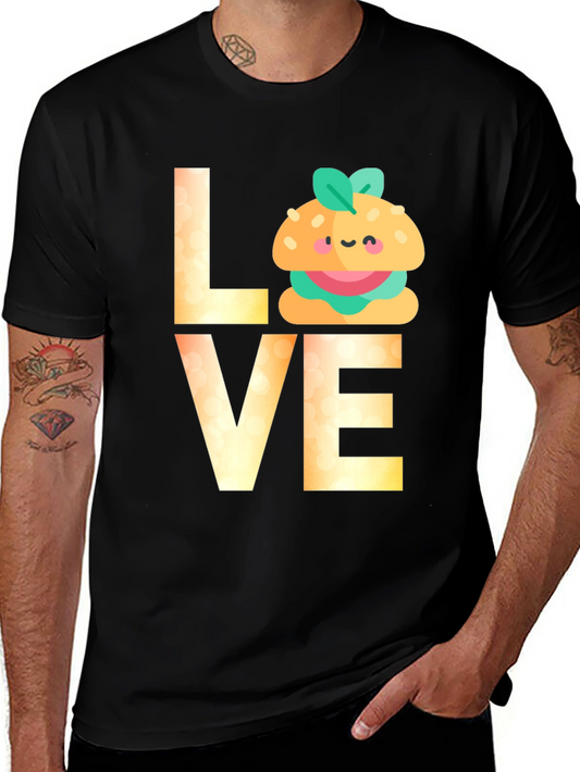 Love Vegan Burger T-Shirt