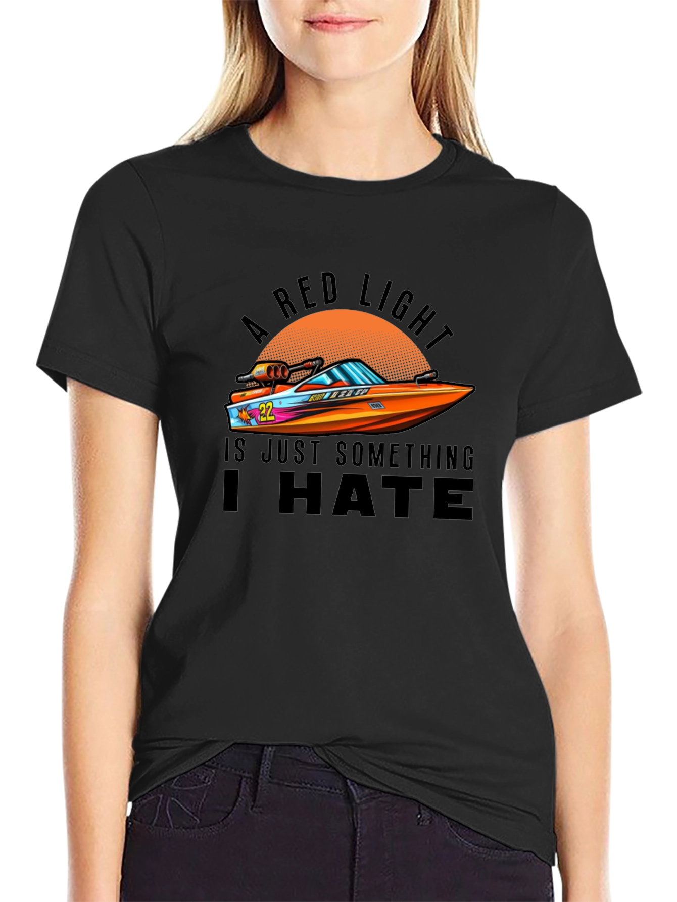 A Red Light I Hate Graphic Tee