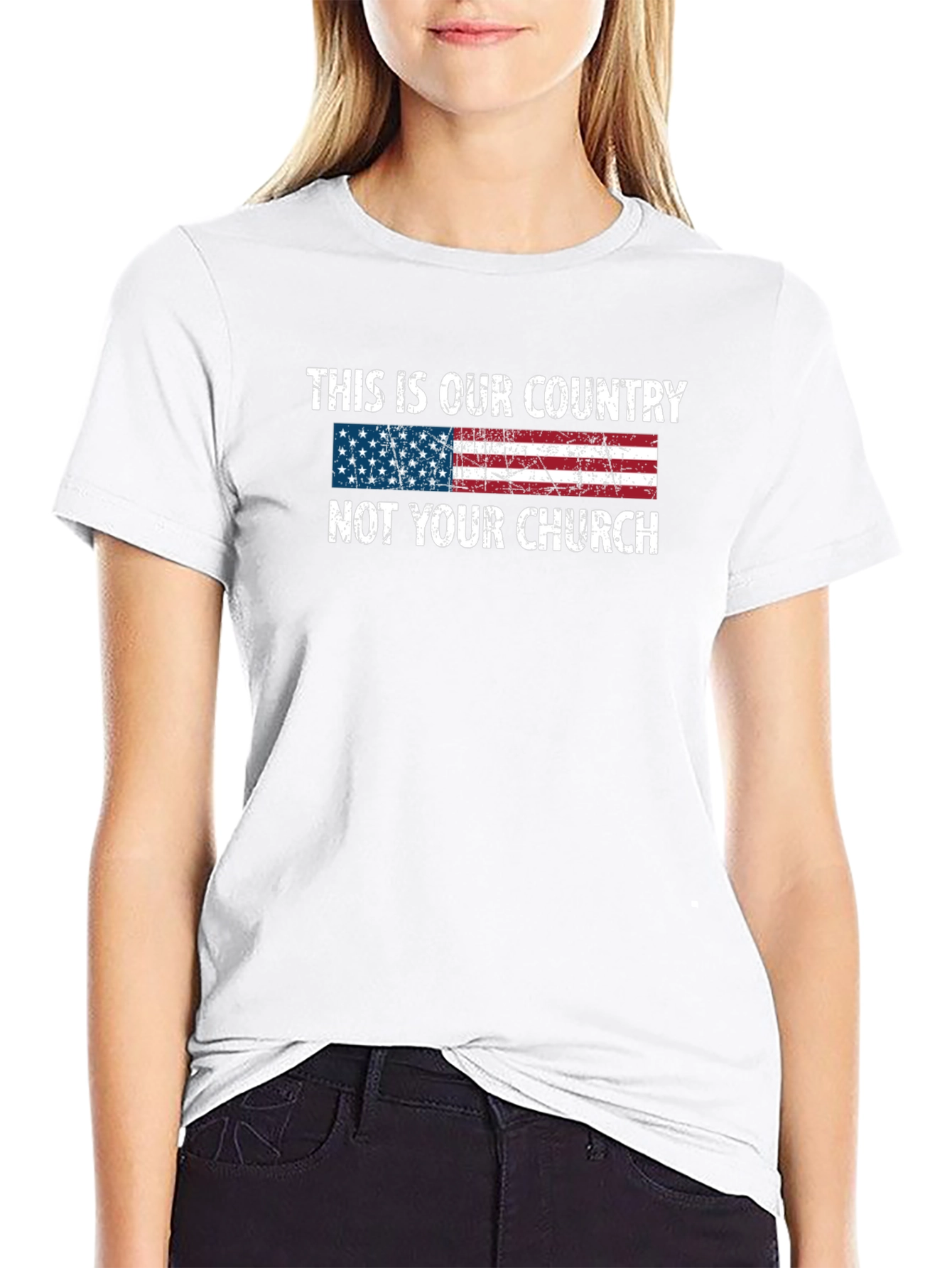 This is Our Country T-Shirt: USA Flag Graphic Tee