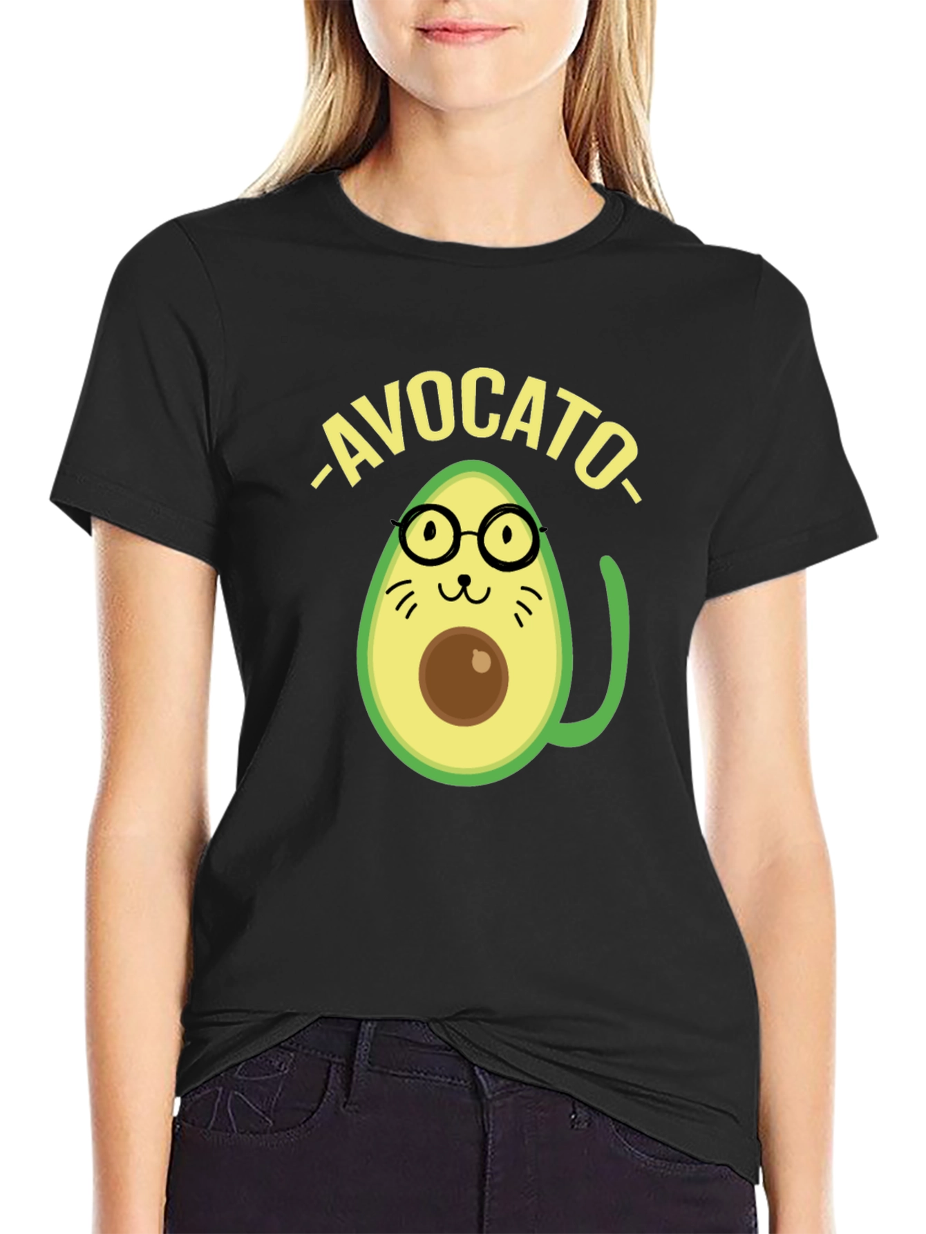 Avocato T-Shirt - Funny Avocado Cat Tee