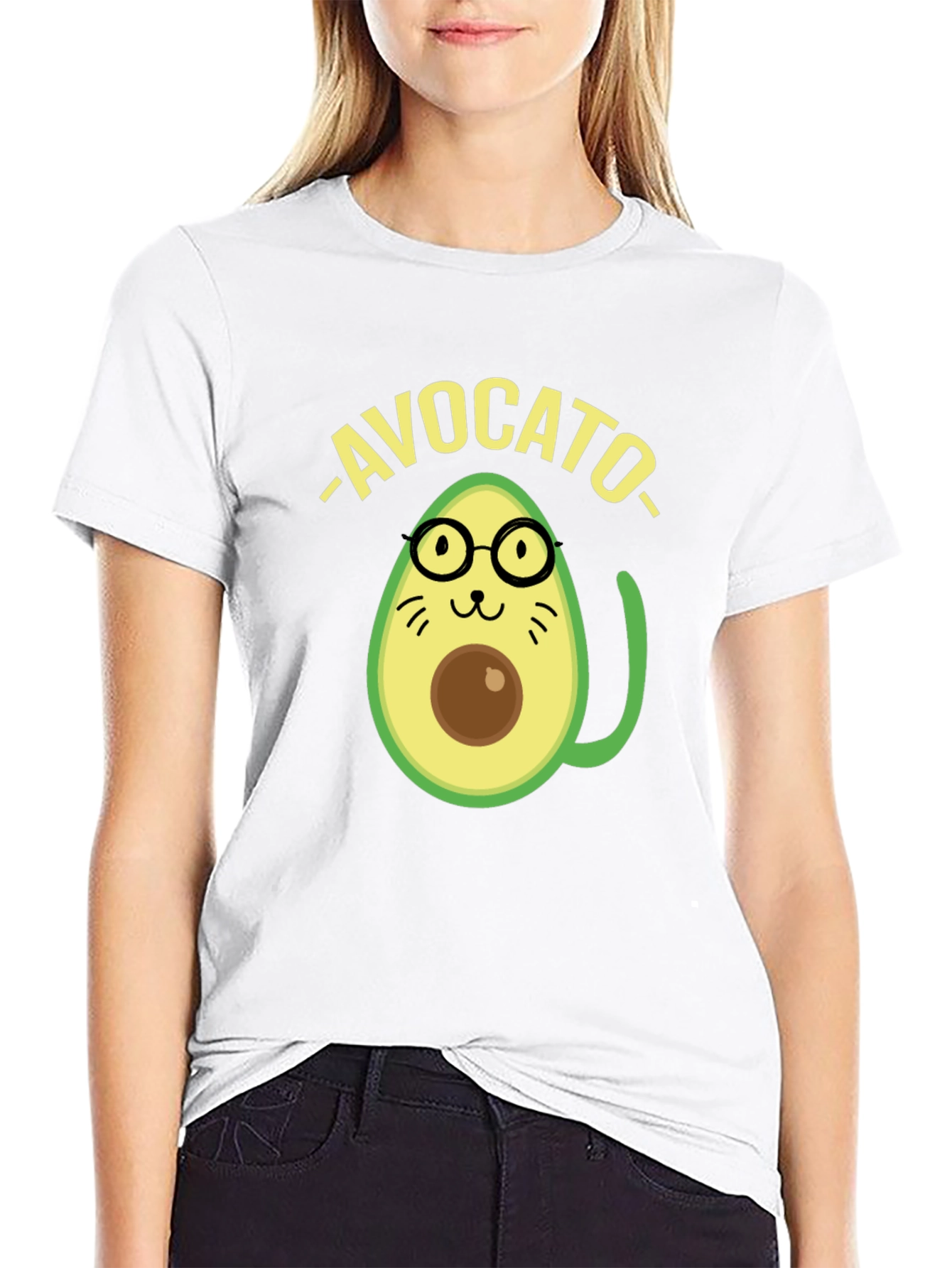 Avocato T-Shirt - Funny Avocado Cat Tee