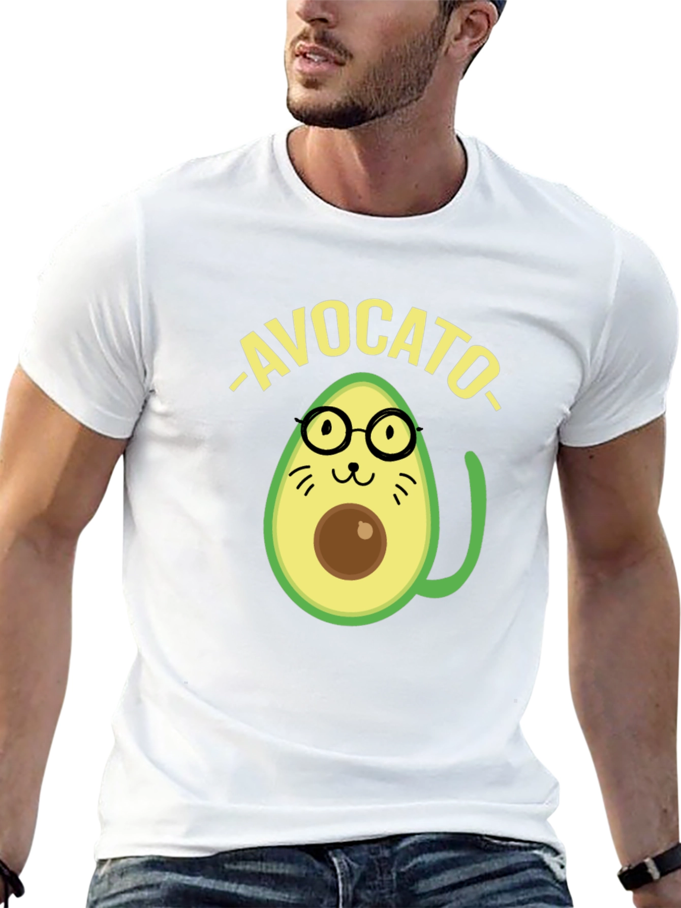 Avocato T-Shirt - Funny Avocado Cat Tee