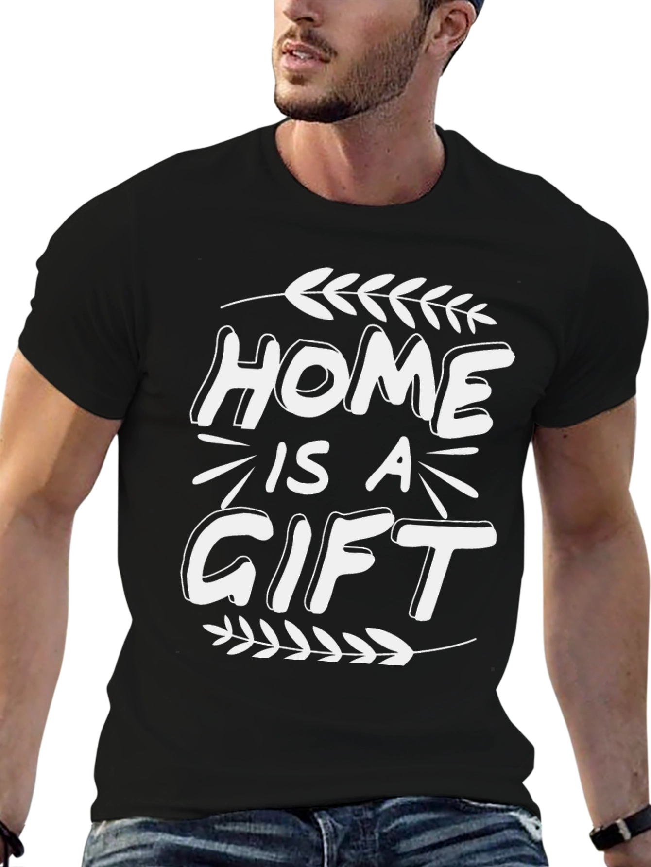 Home is a Gift Graphic T-Shirt