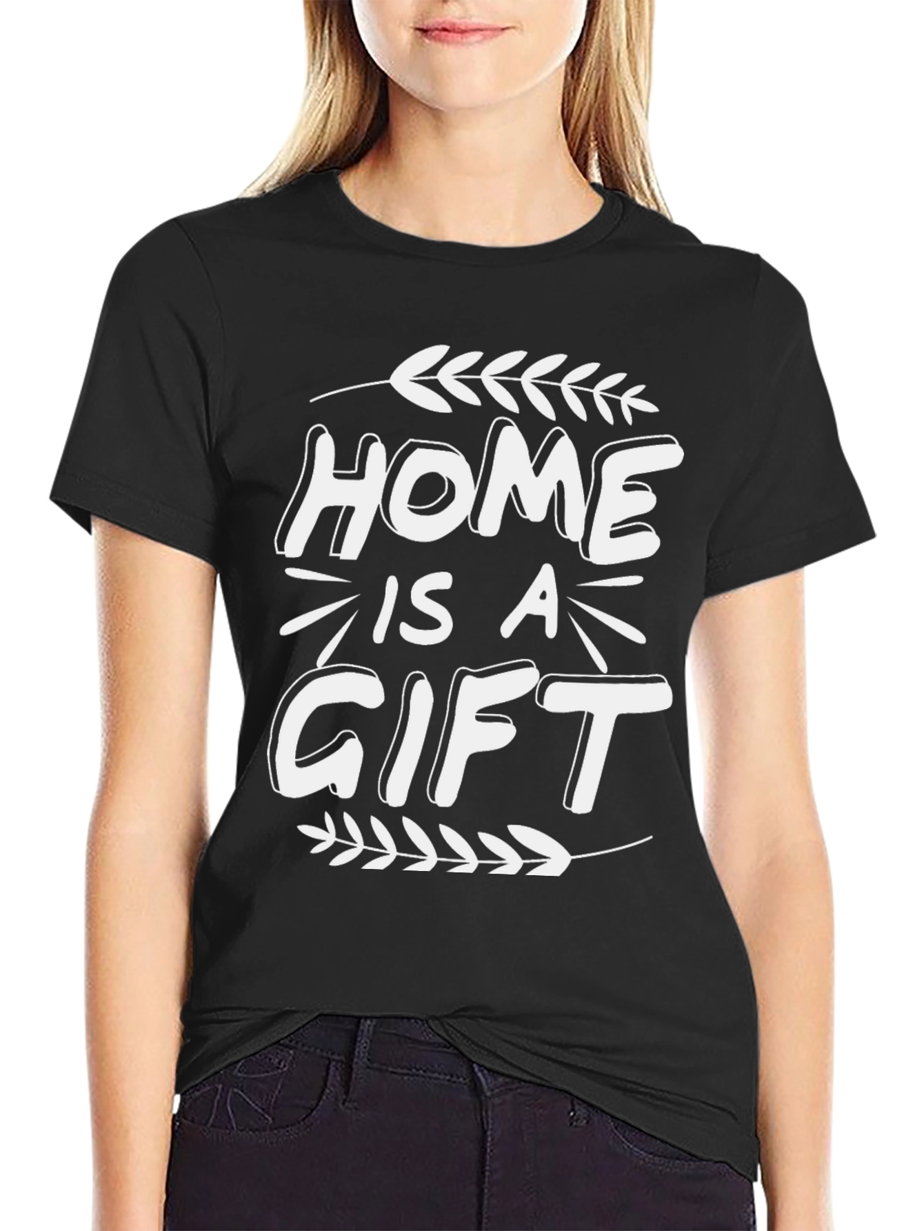 Home is a Gift Graphic T-Shirt