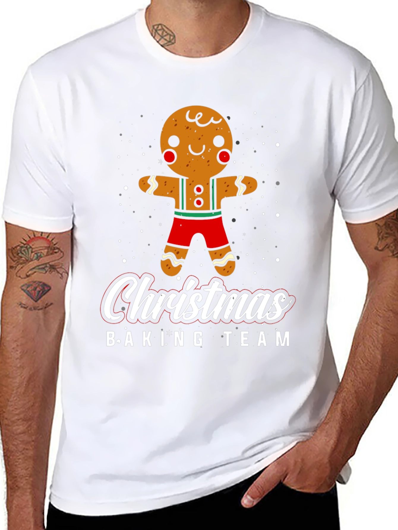 Christmas Baking Team Gingerbread T-Shirt
